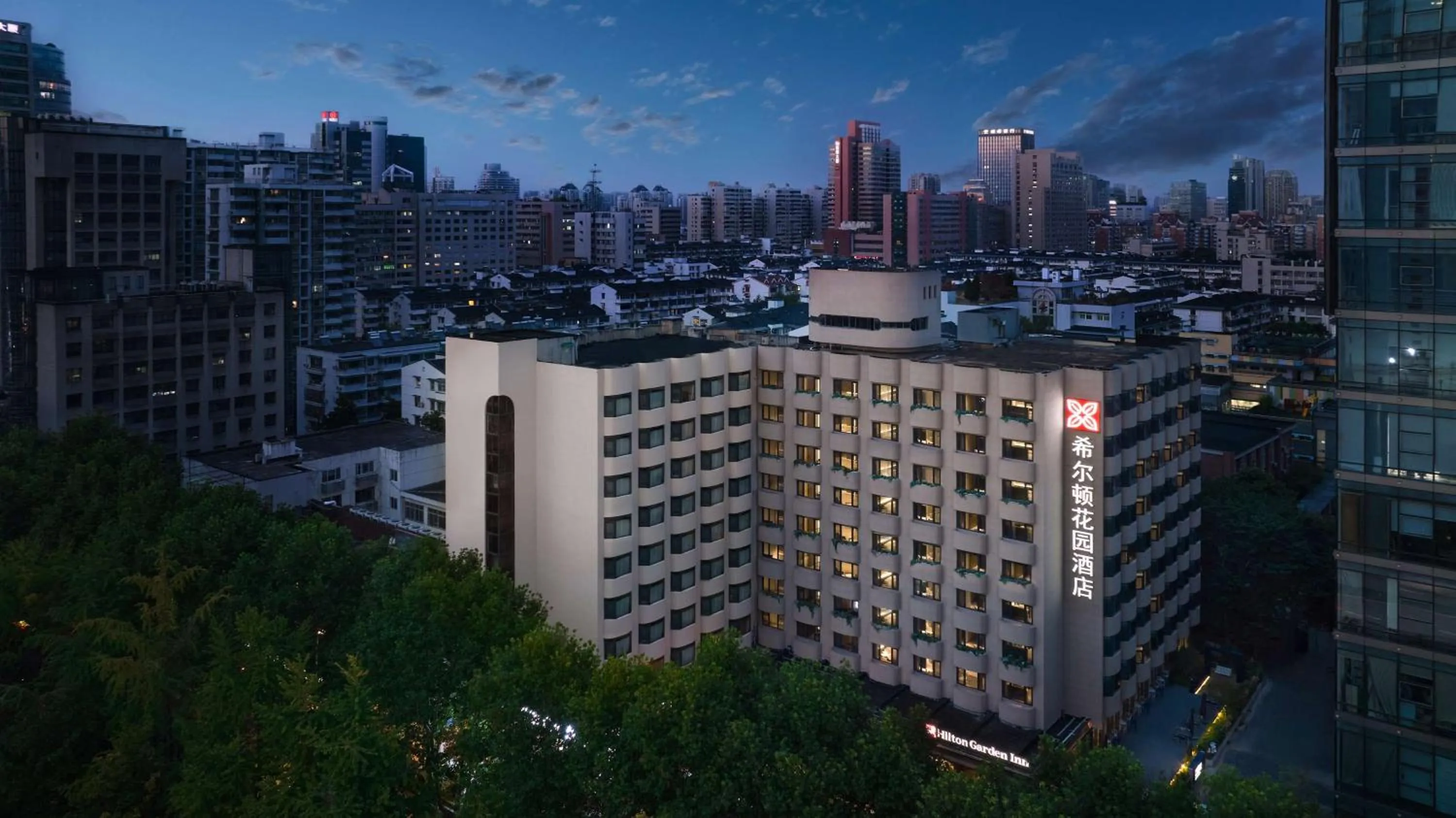Property building in Hilton Garden Inn Hangzhou West Lake