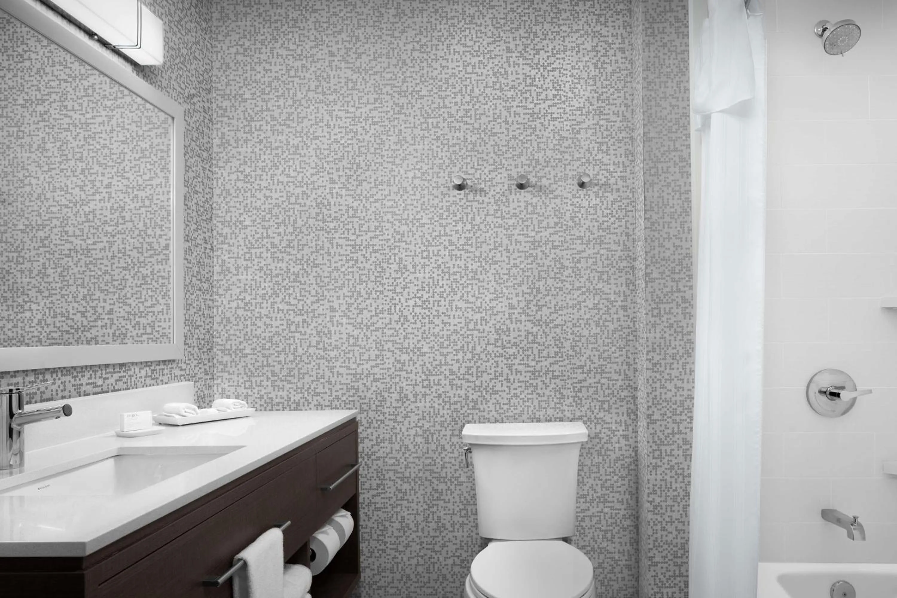 Bathroom in Home2 Suites By Hilton Poughkeepsie