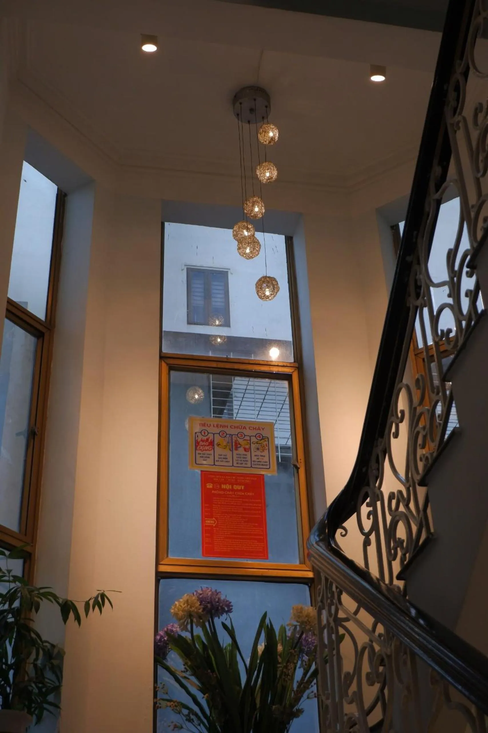 Decorative detail in Tuong Vi Hotel