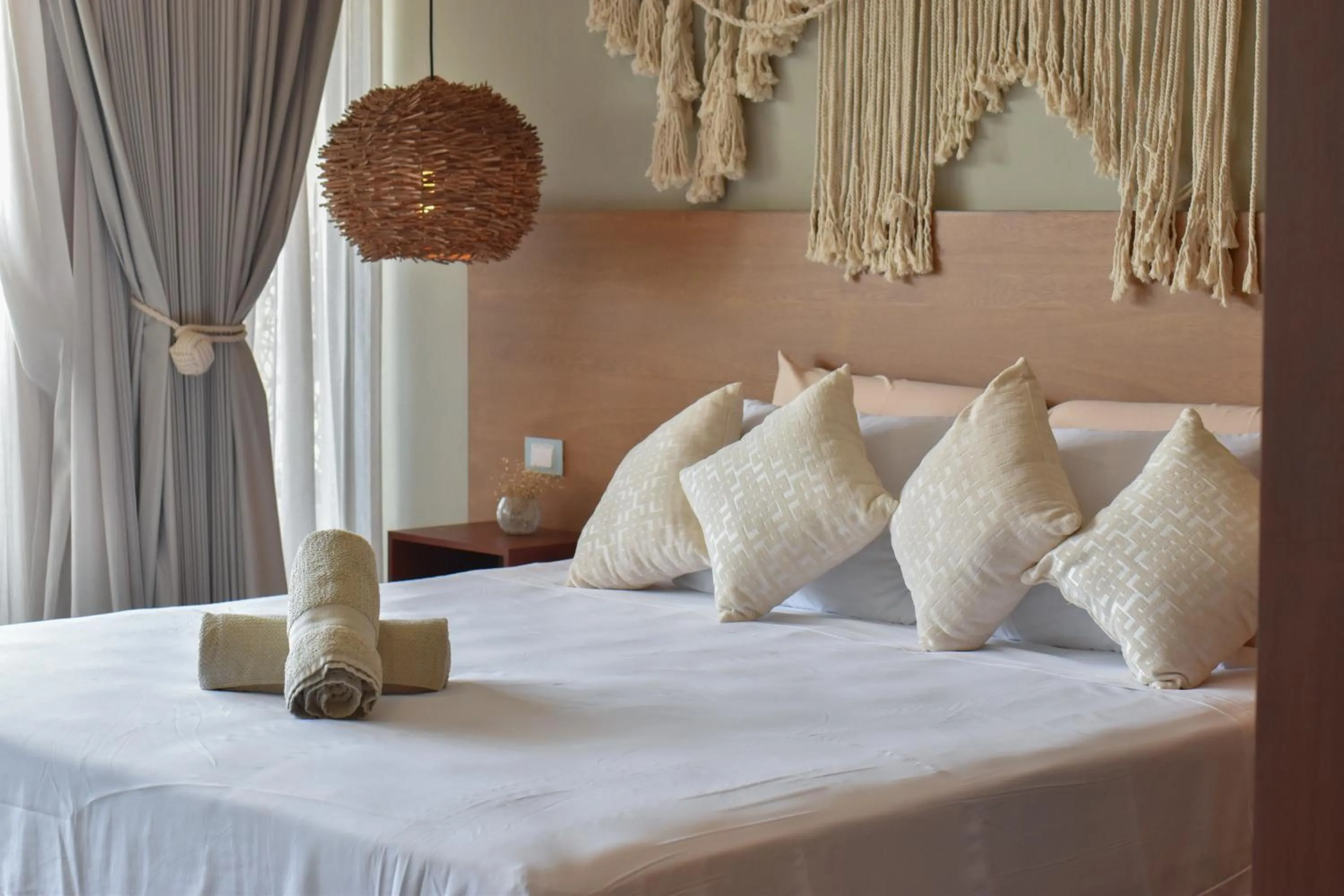 Bed in Xamira Tulum Studios