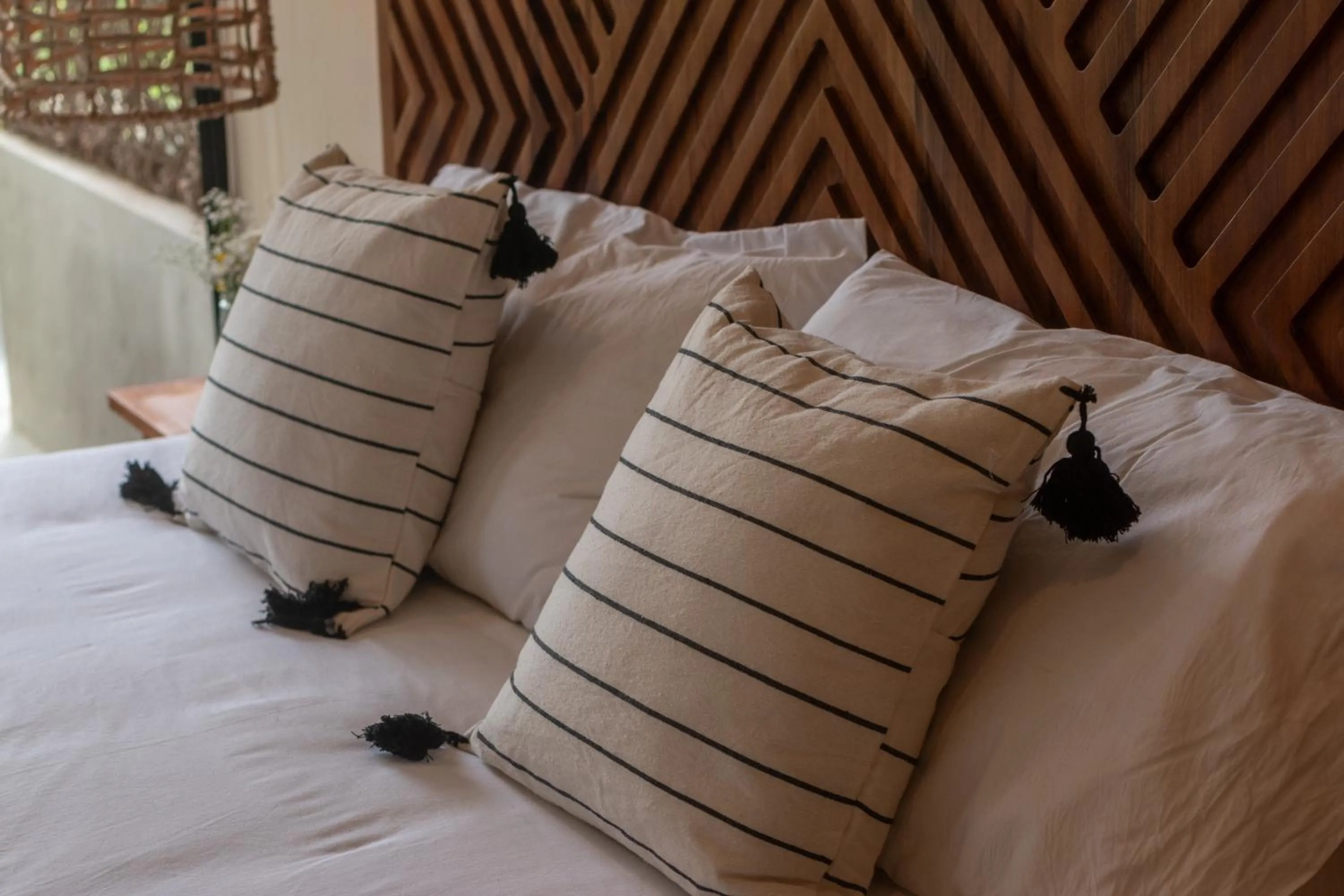 Bed in Xamira Tulum Studios