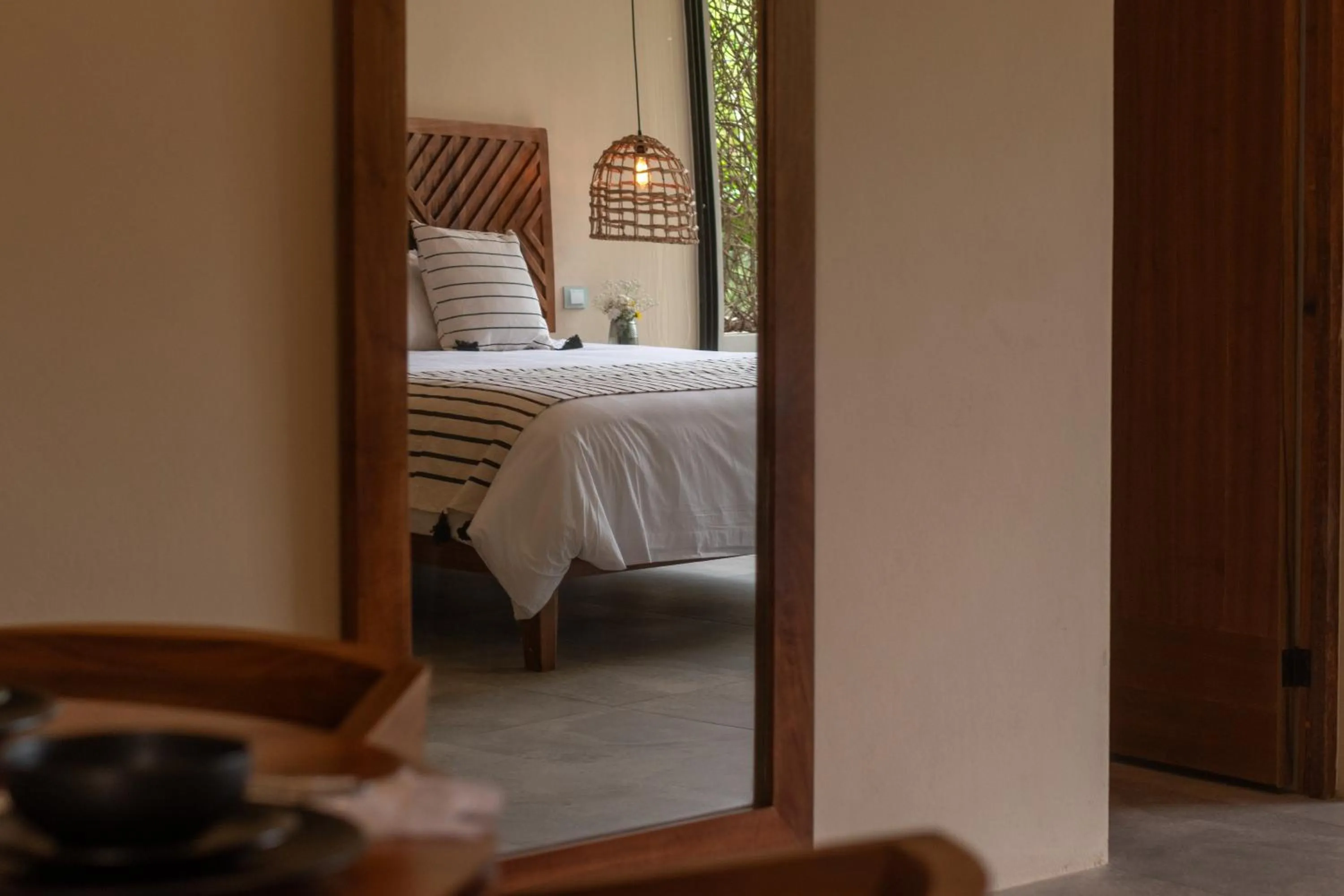 Bed in Xamira Tulum Studios