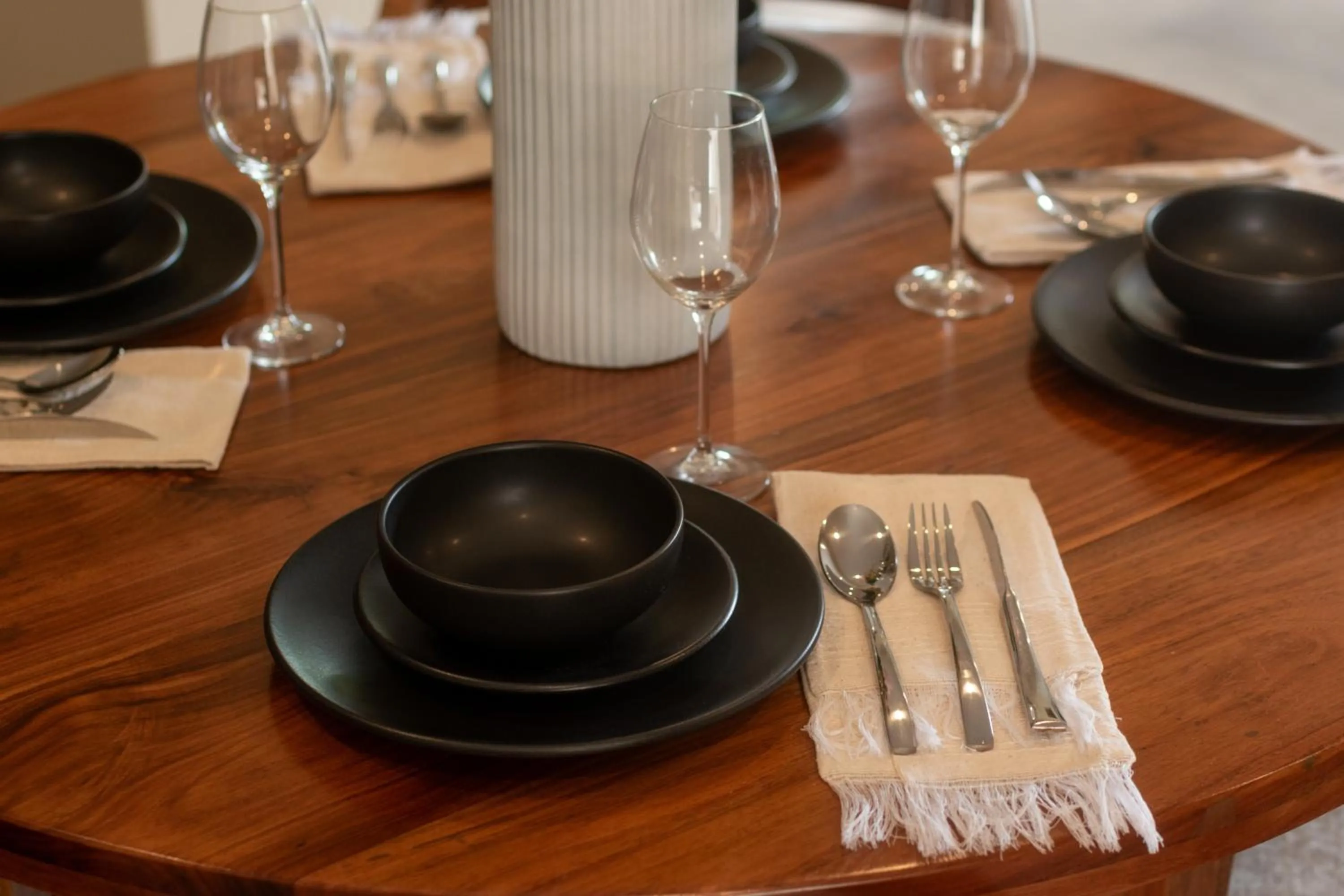 Dining area in Xamira Tulum Studios