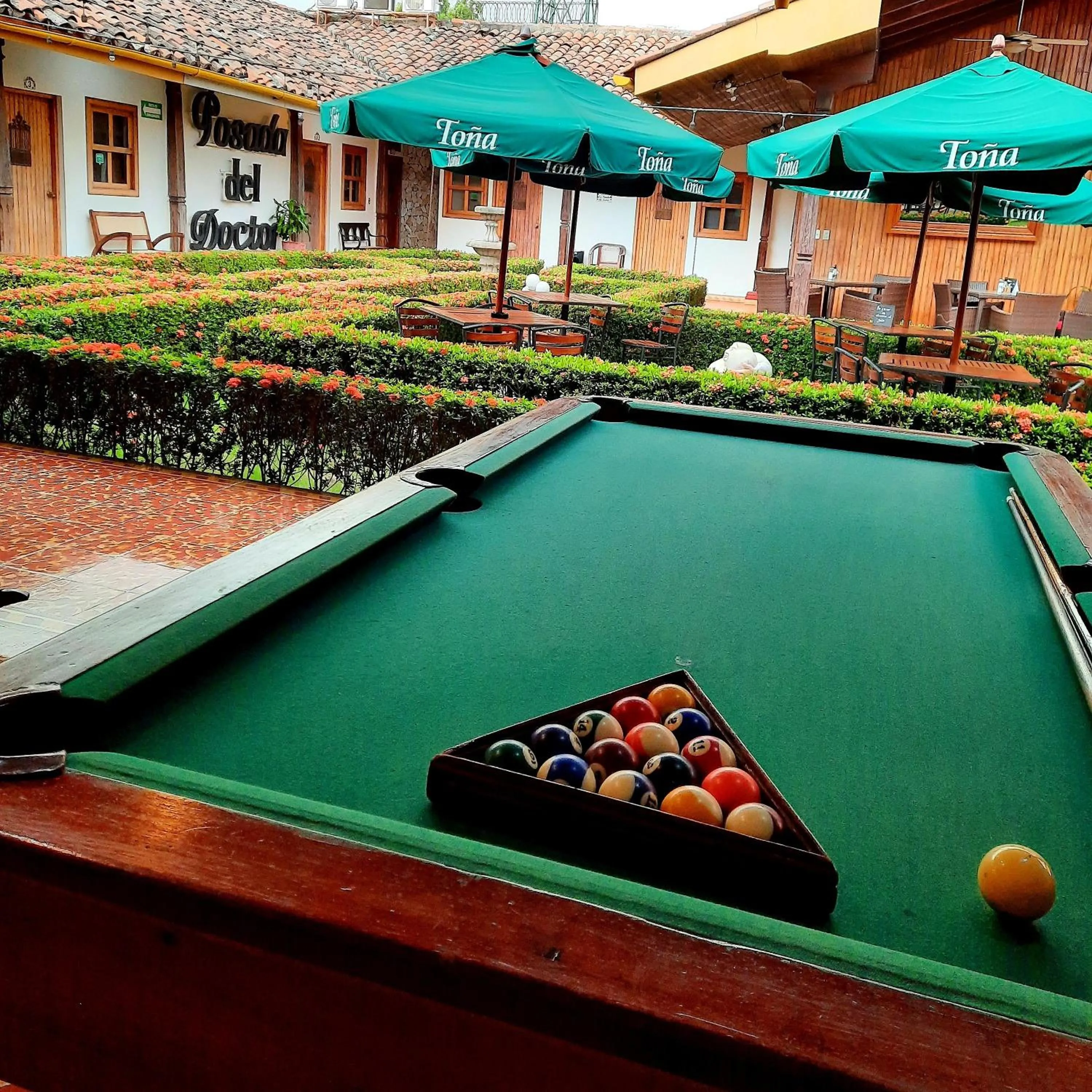 Billiard in Hotel La Posada del Doctor