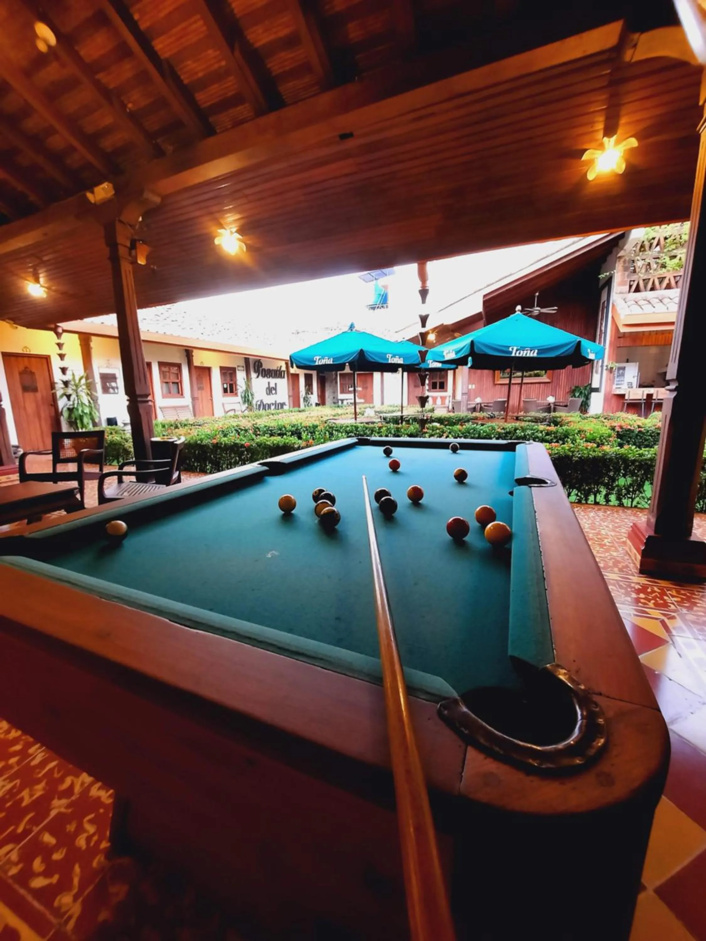 Billiard in Hotel La Posada del Doctor