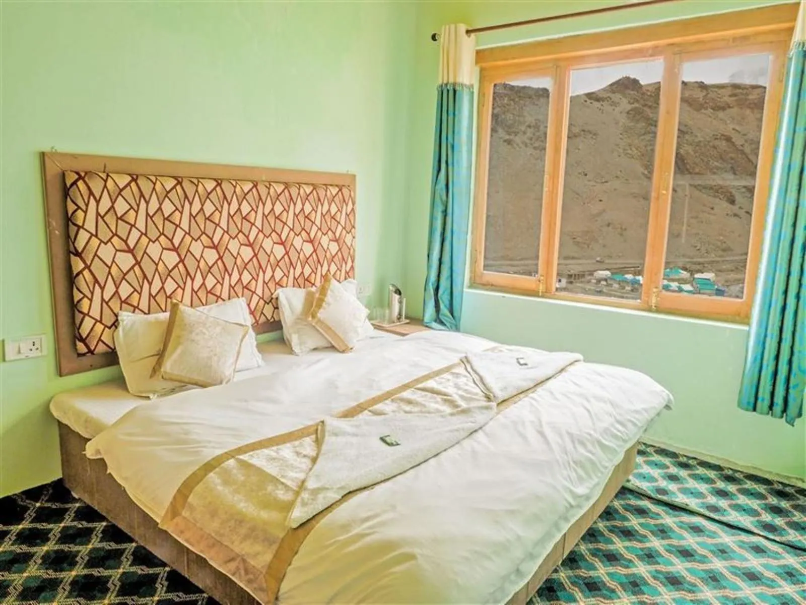 Bedroom, Bed in Tsomoriri Hotel Lake View