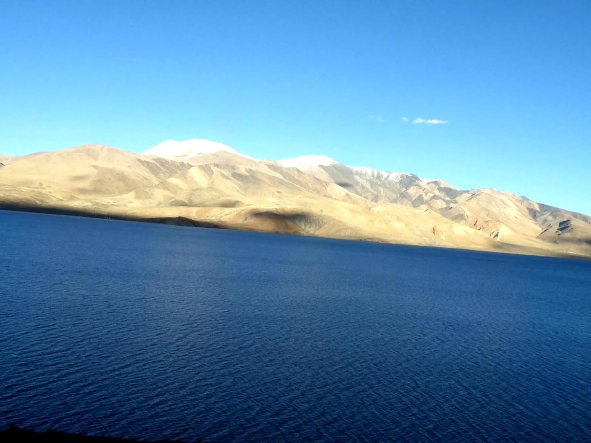 Lake view in Tsomoriri Hotel Lake View