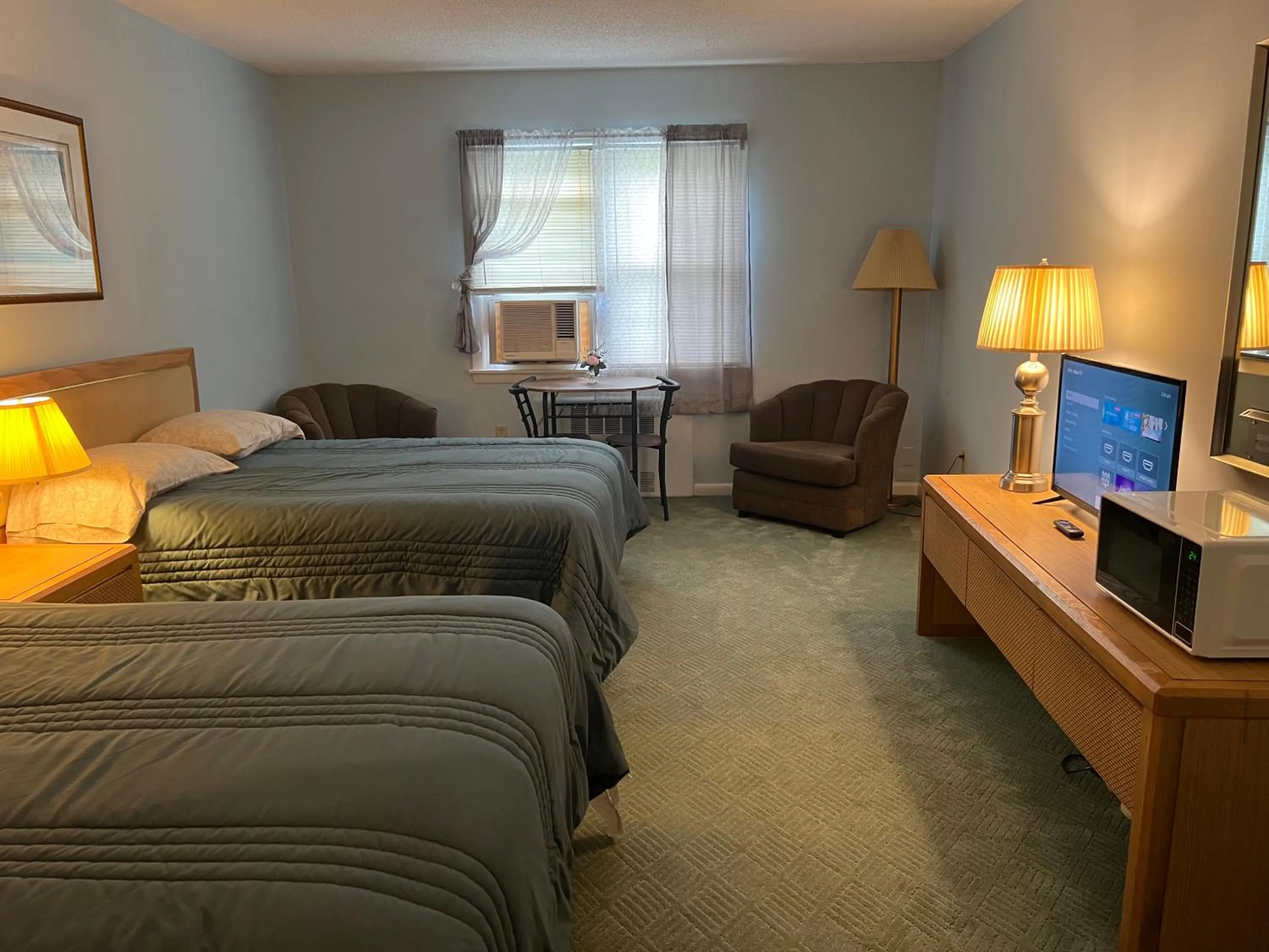 Bed in Grand Lake Hotel