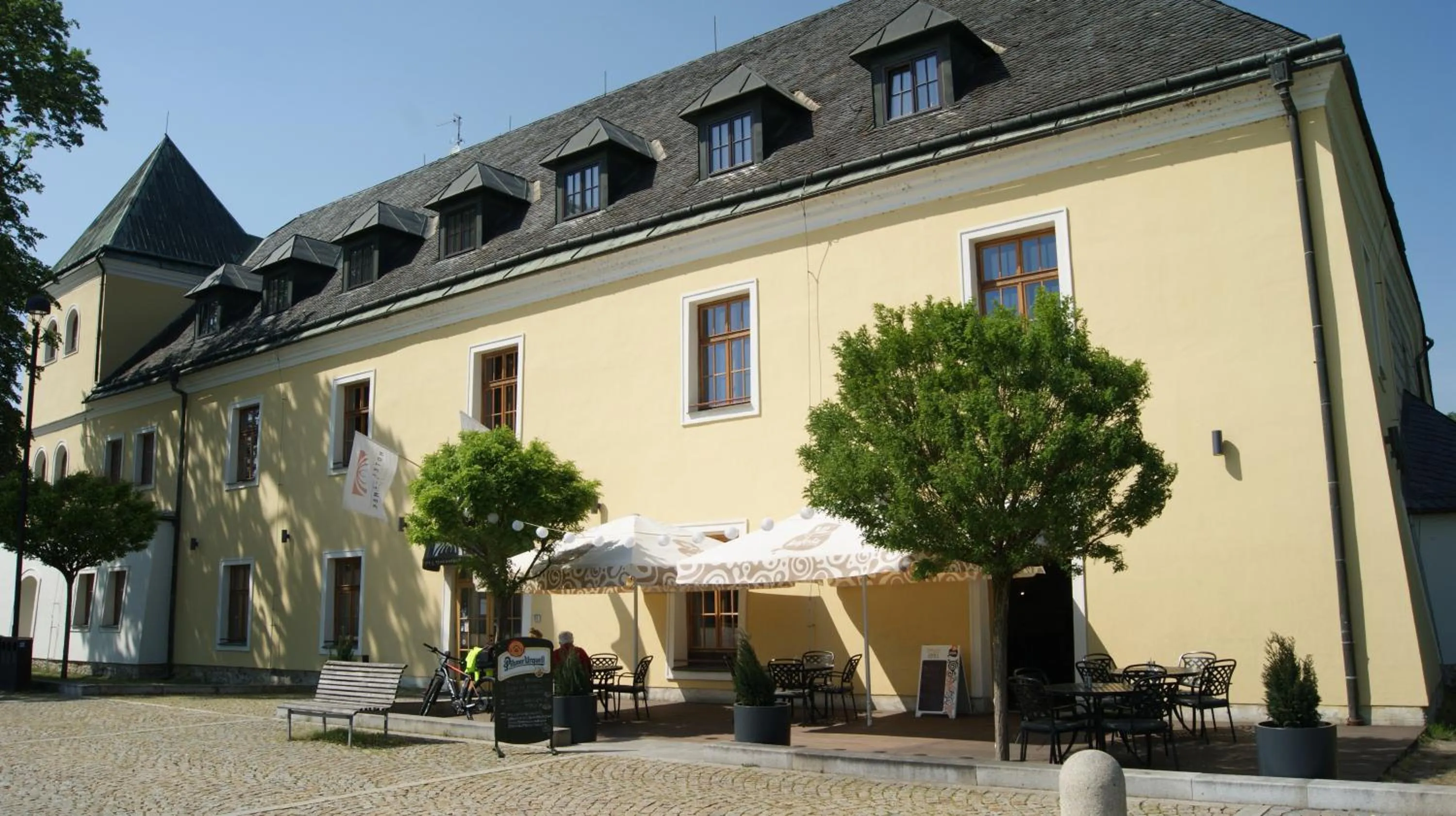 Property building in Hotel Zámek Velká Bystřice