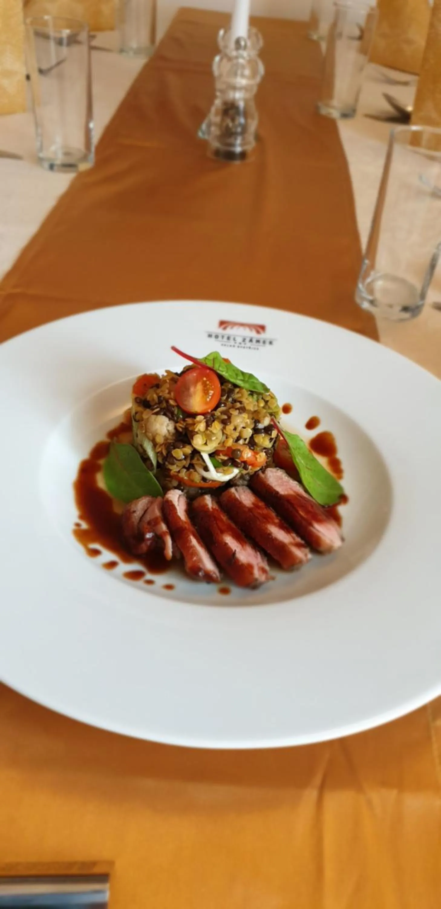 Food in Hotel Zámek Velká Bystřice