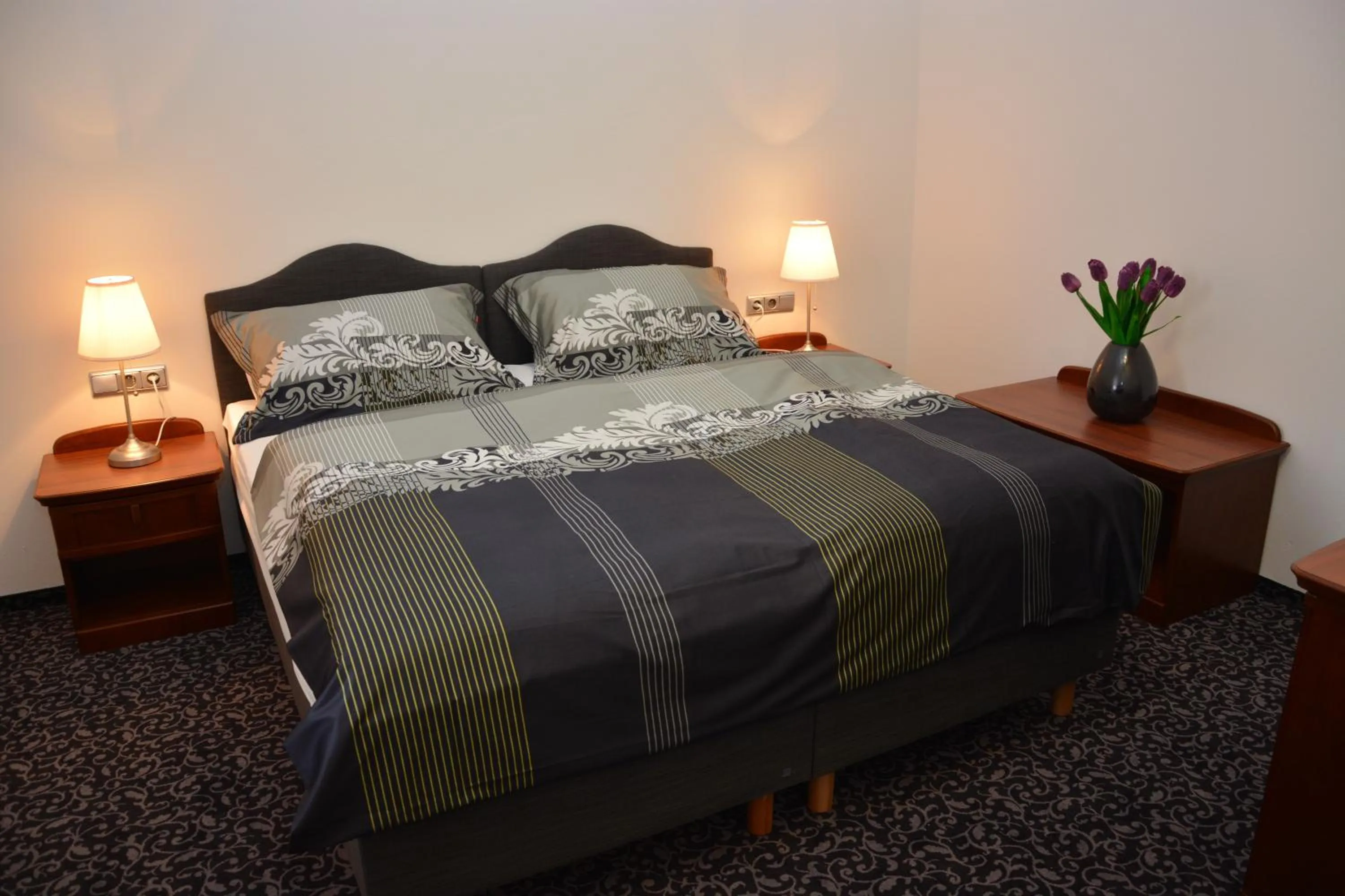 Bedroom, Bed in Hotel Zámek Velká Bystřice