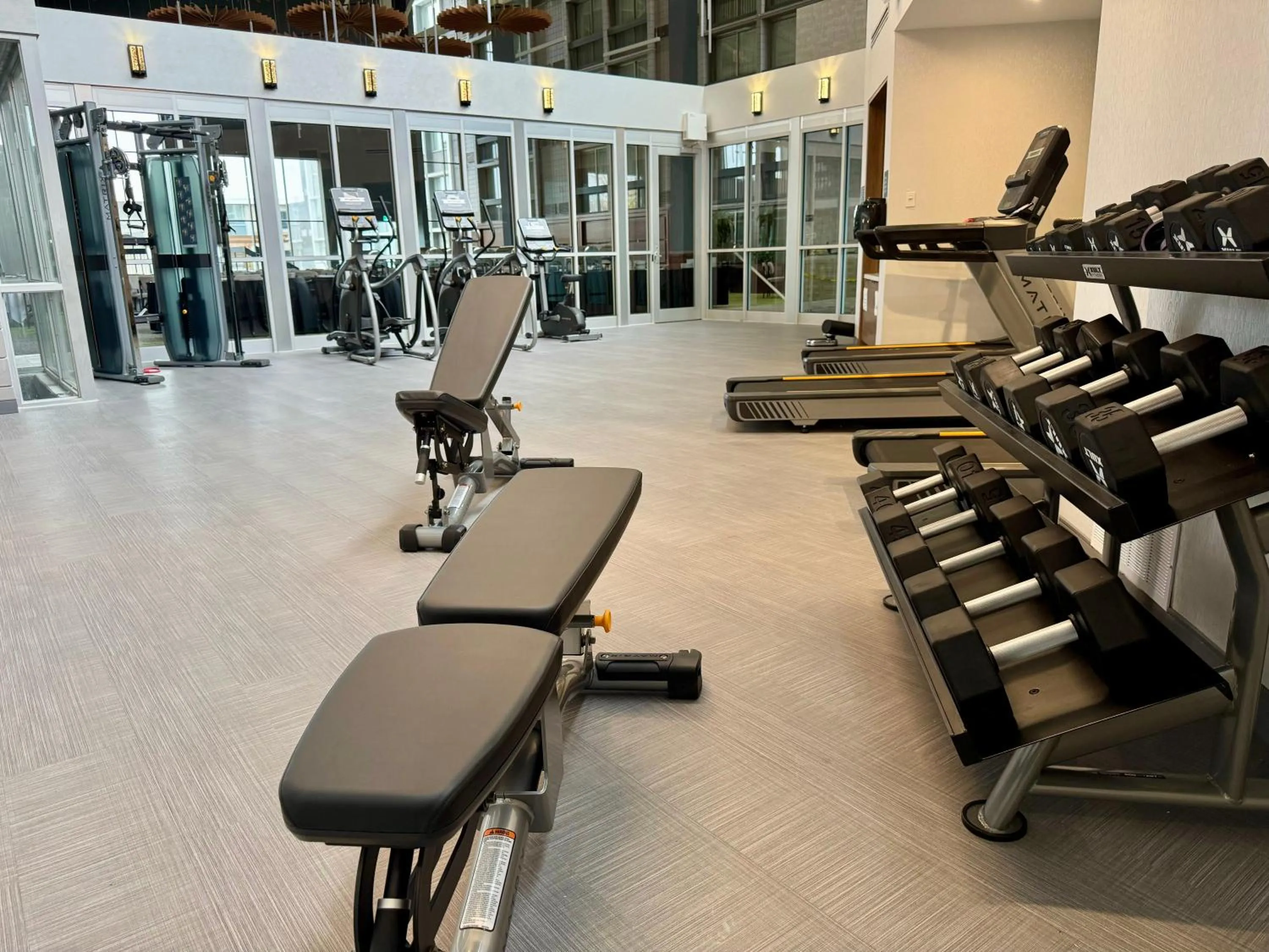 Fitness centre/facilities in Candlewood Suites Burlington Conference Centre by IHG