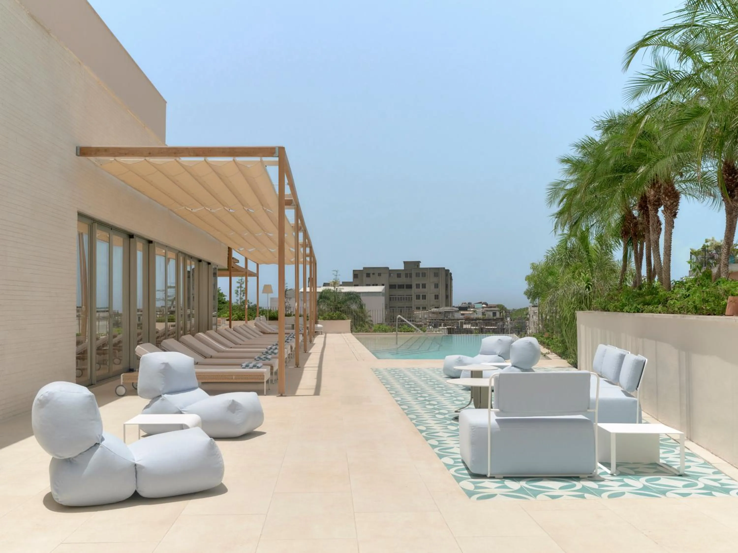 sunbed in Kimpton Las Mercedes by IHG