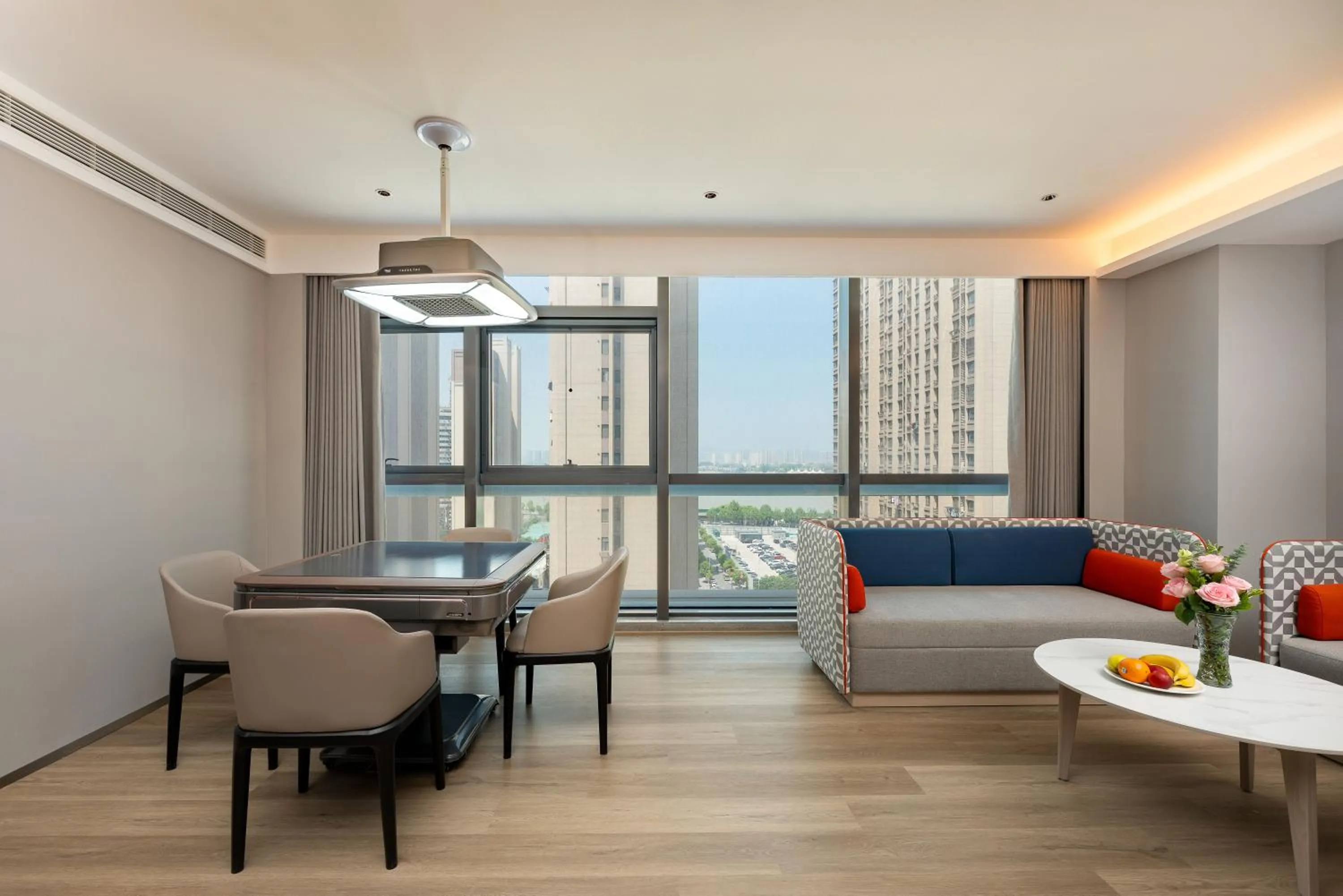 Living room in Holiday Inn Express Nanjing Riverside by IHG