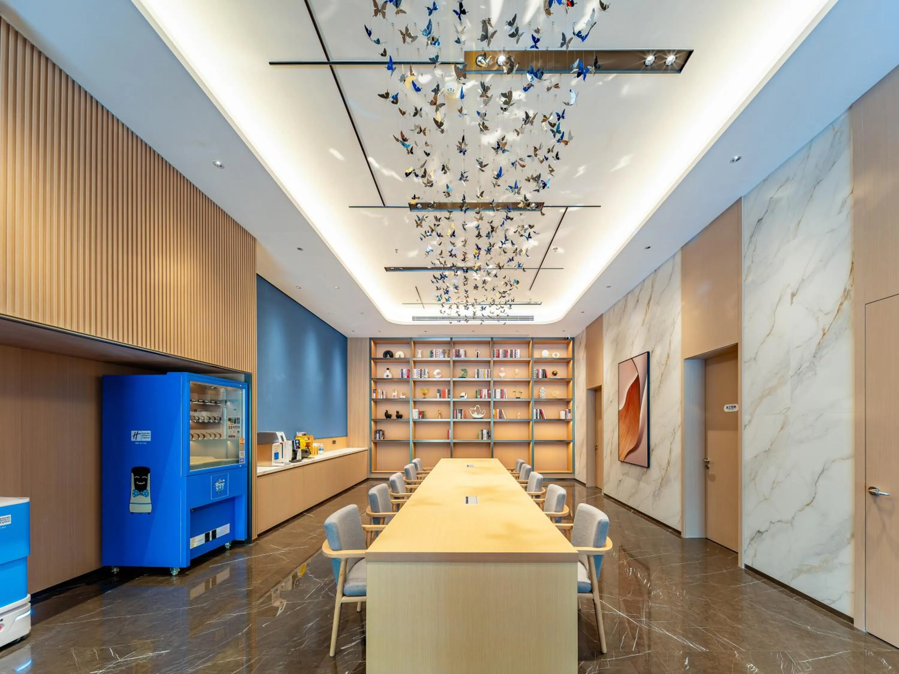 Lobby or reception in Holiday Inn Express Nanjing Riverside by IHG