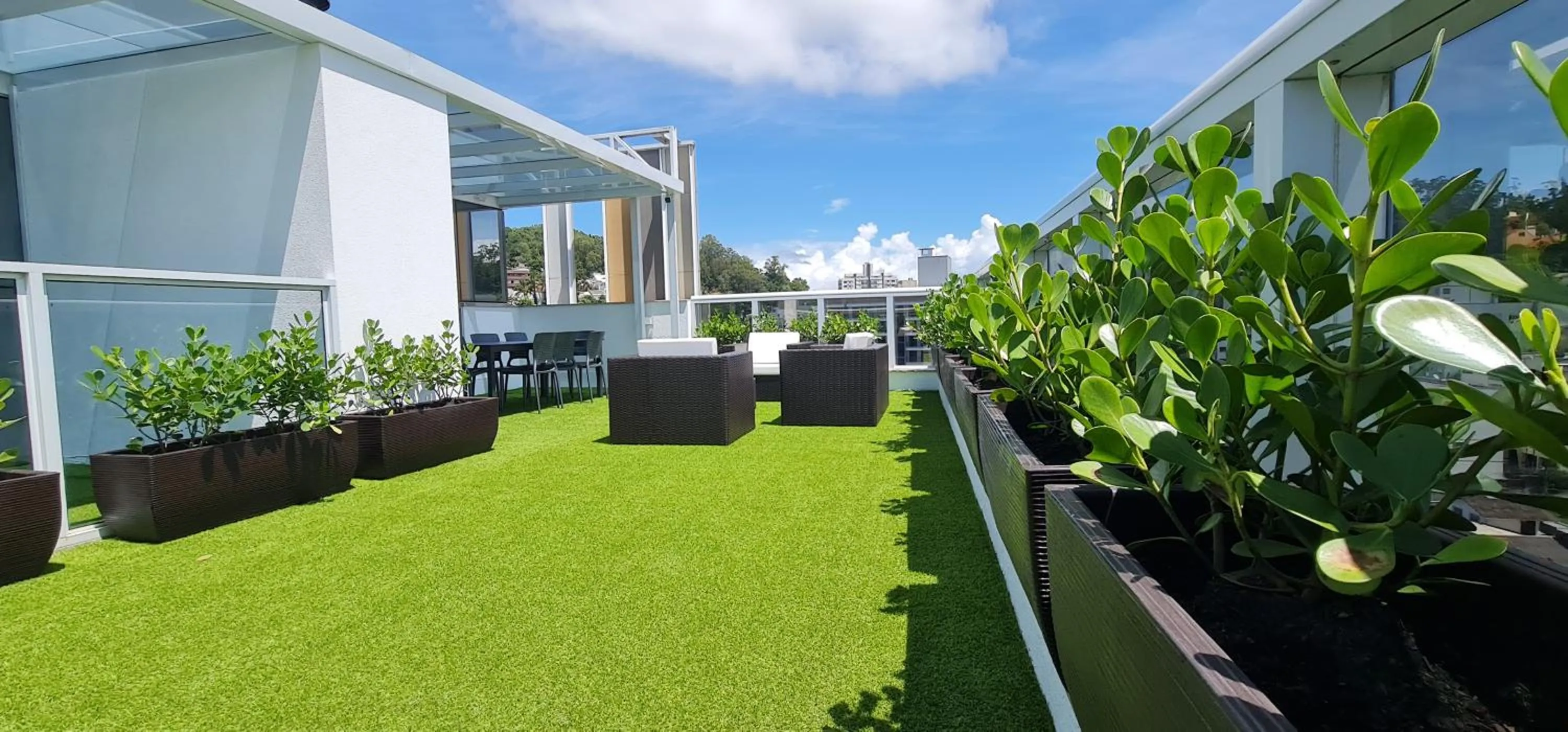 Garden view in AZZA Smart Stay