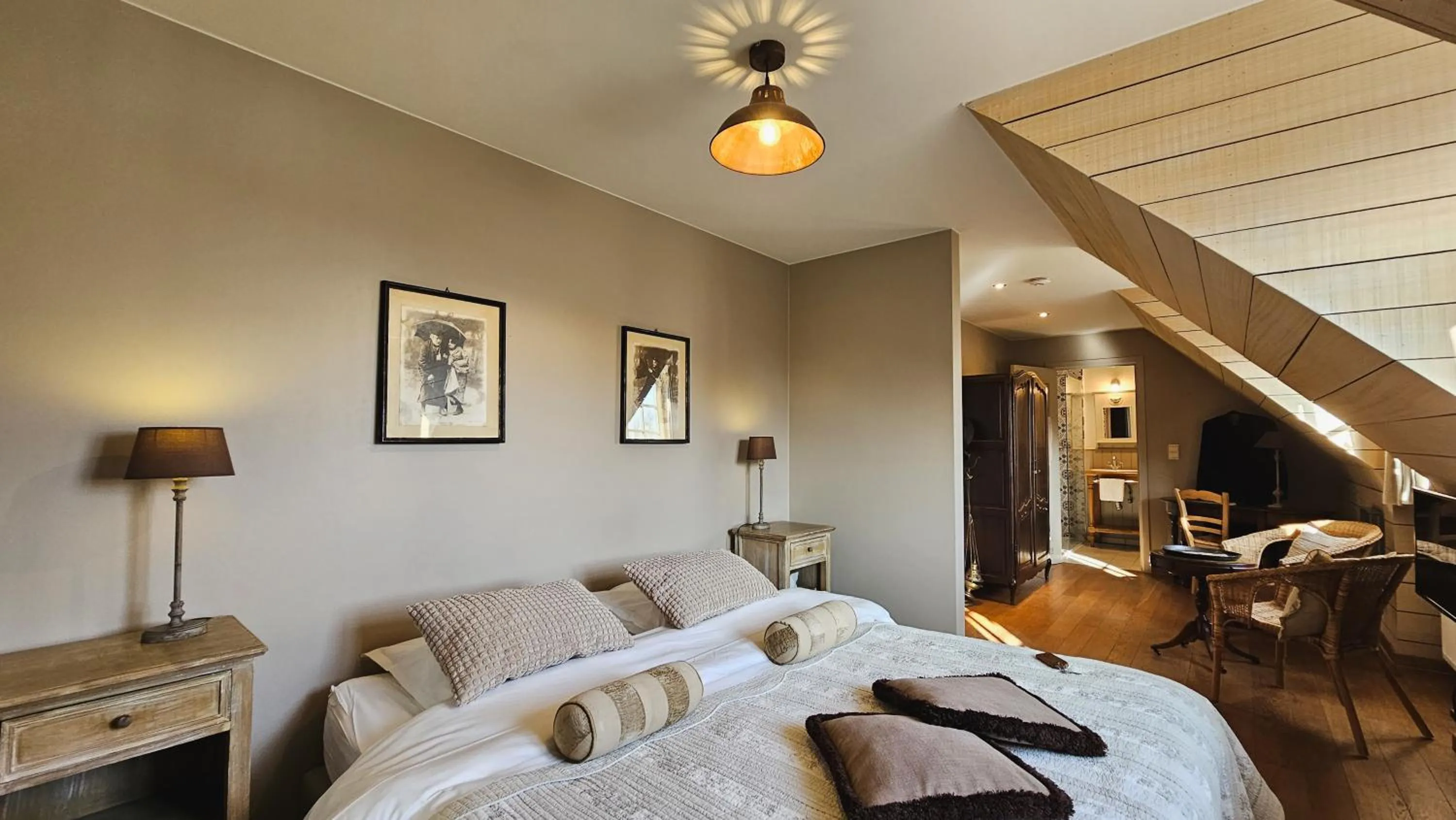 Bedroom, Bed in Boutique B&B Droomkerke