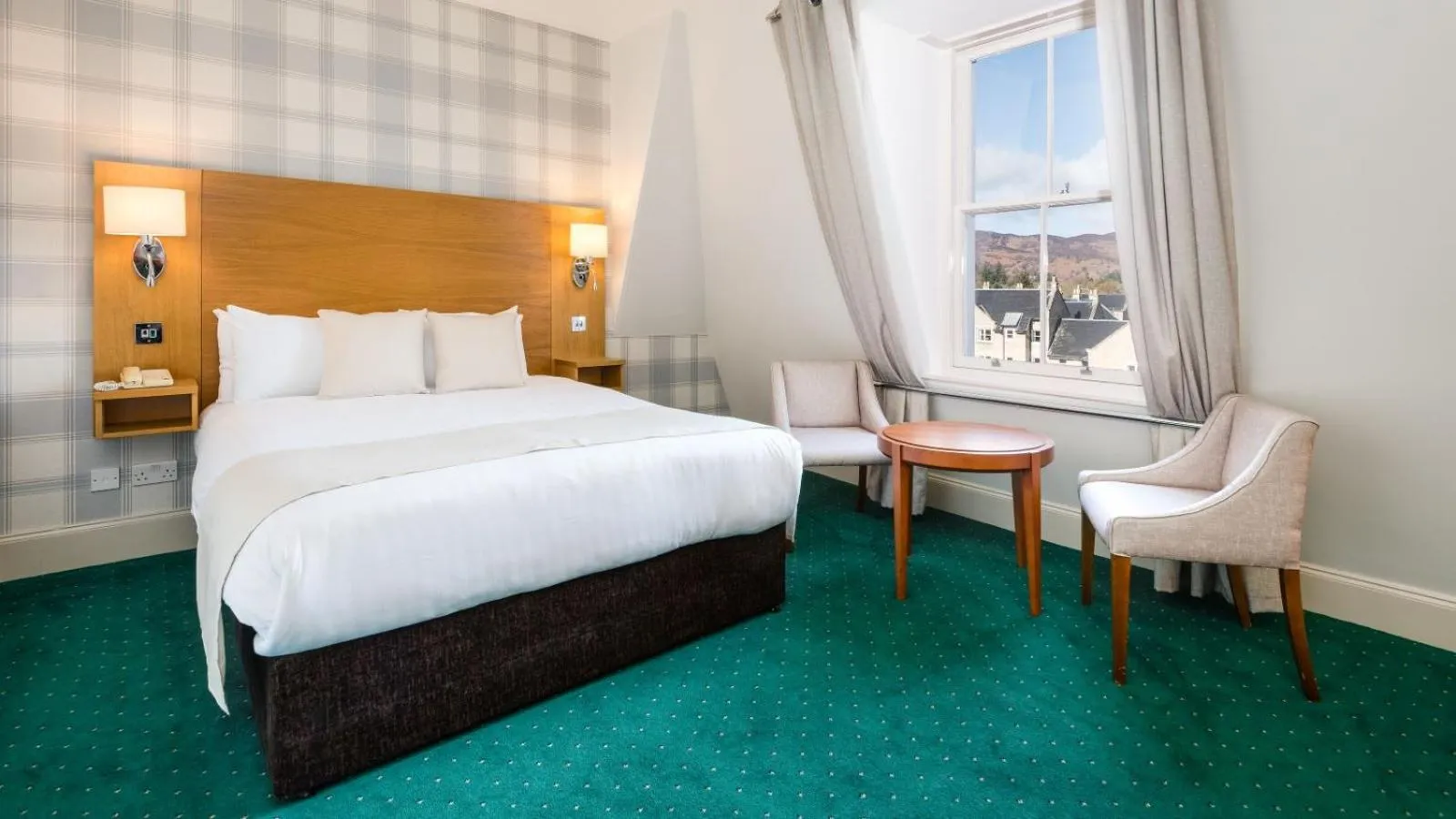 Bedroom, Bed in Fisher's Hotel