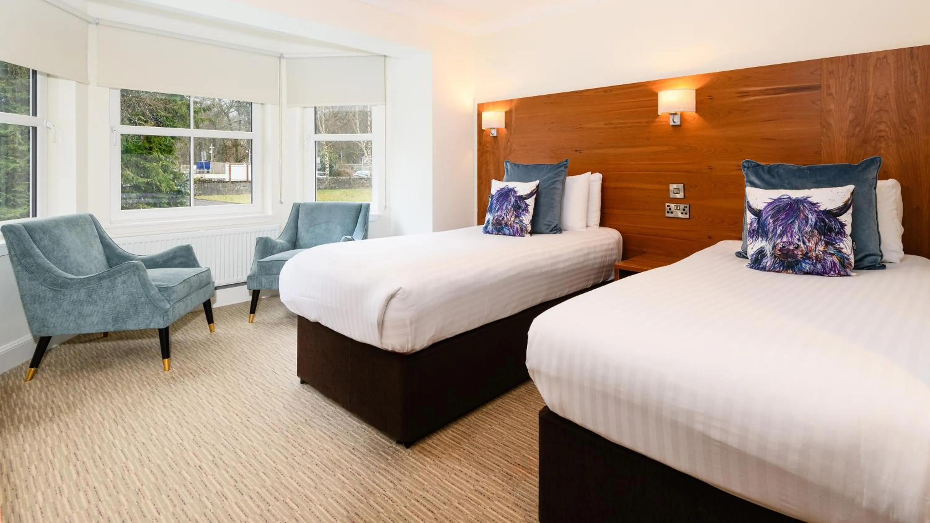 Bedroom, Bed in Fisher's Hotel