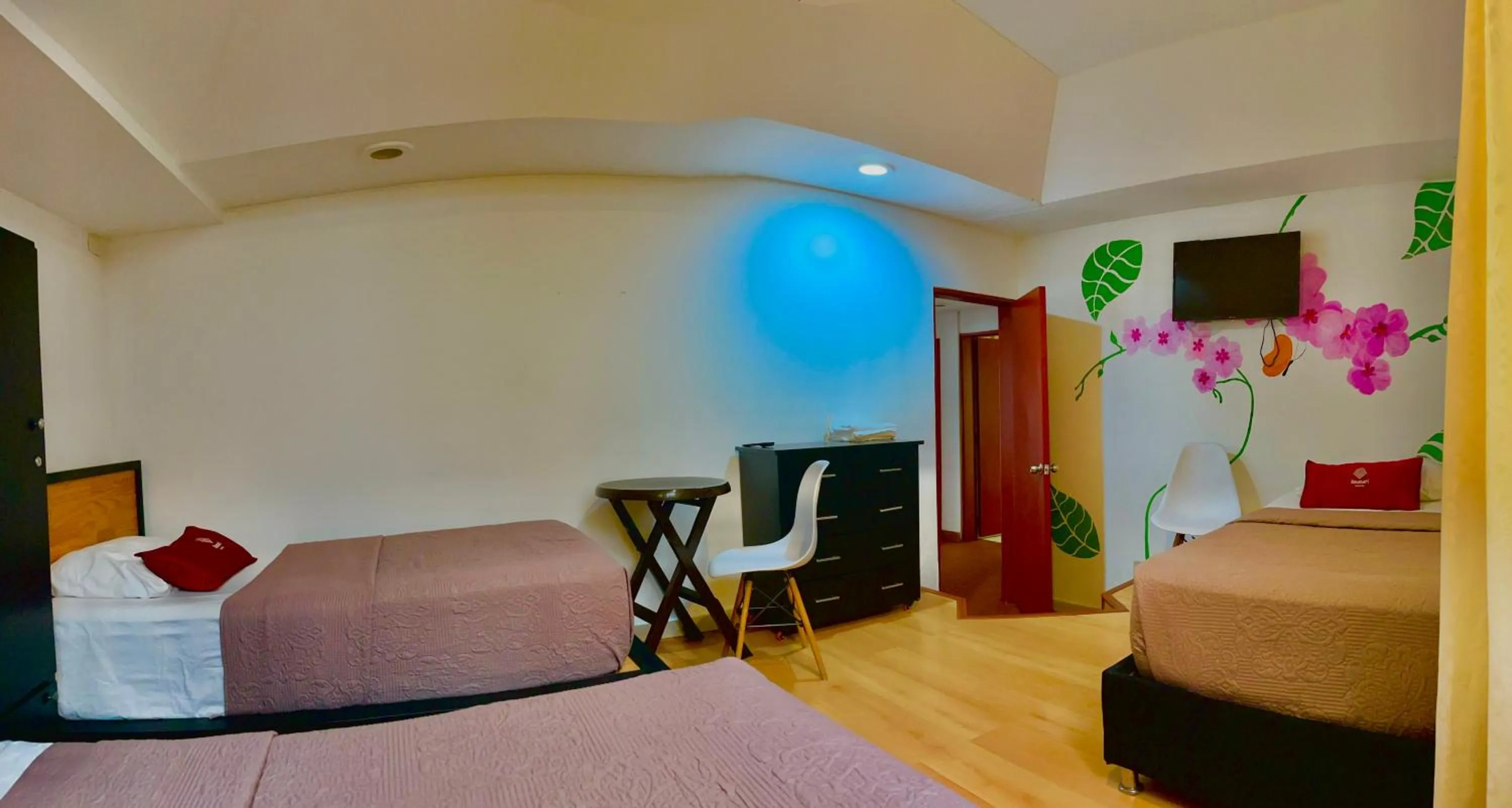 Bed in Hostal Amanari