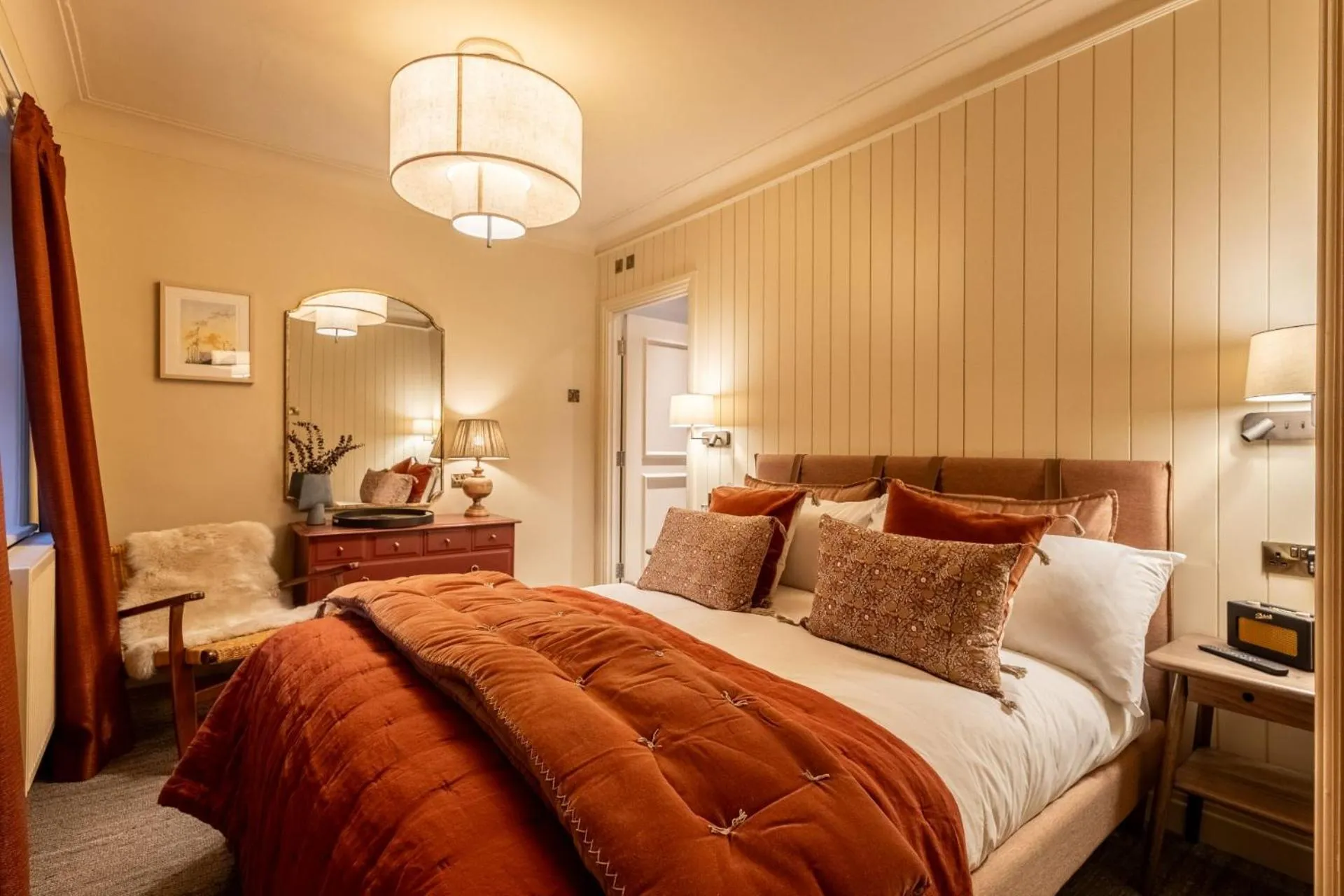 Bed in Pine Trees Hotel Pitlochry