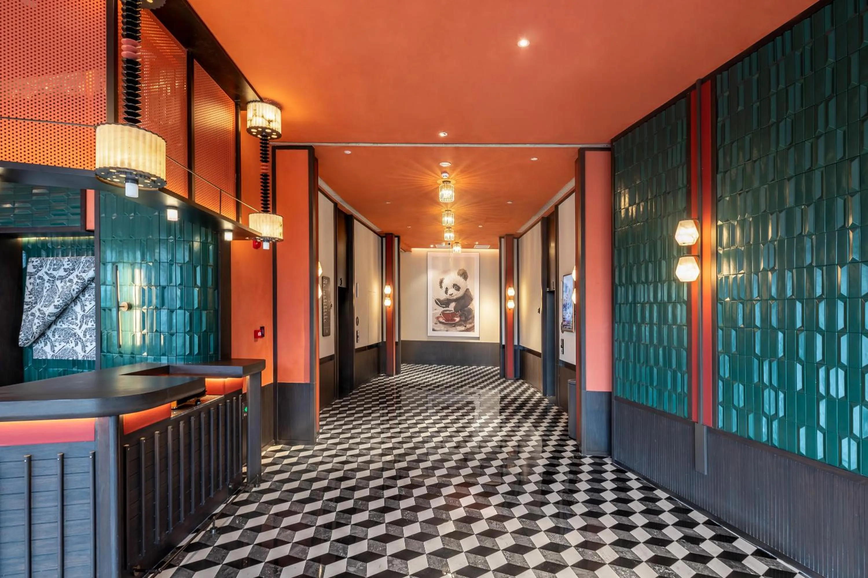 Seating area in Citadines Connect East Chengdu