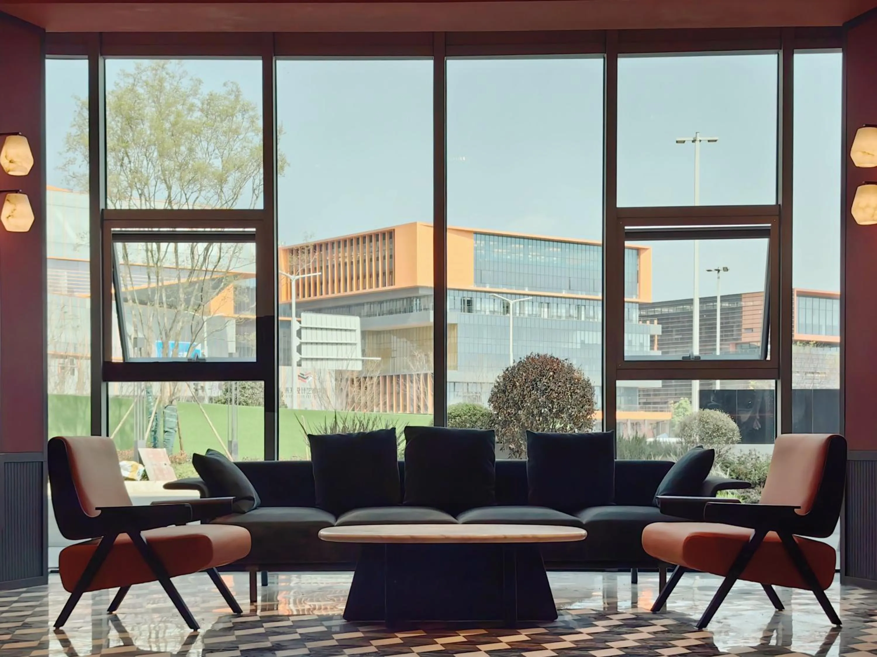 Seating area in Citadines Connect East Chengdu