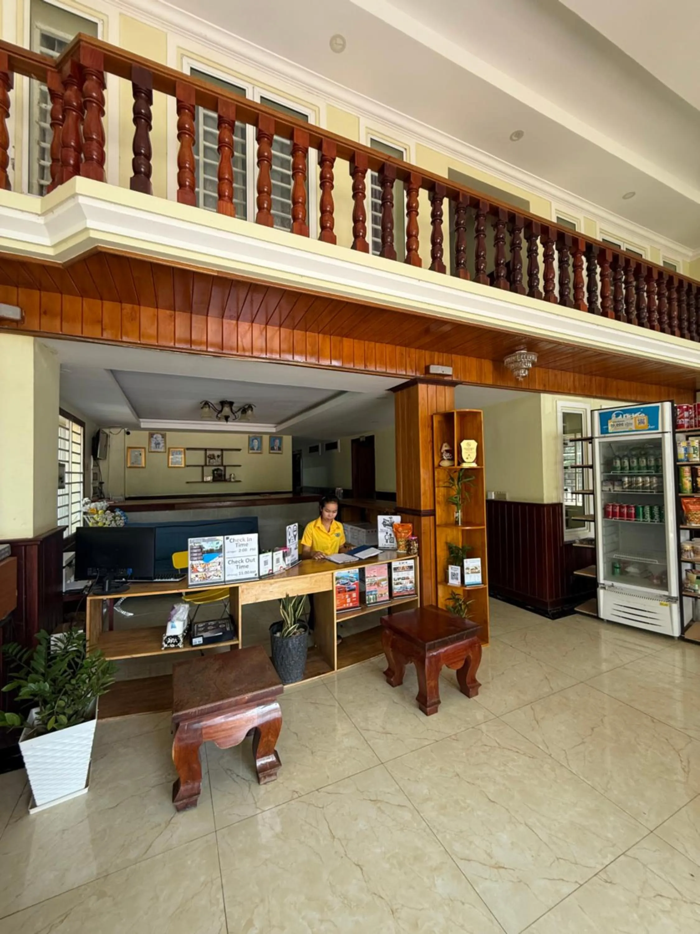 Lobby or reception in AHHA Boutique Kampot