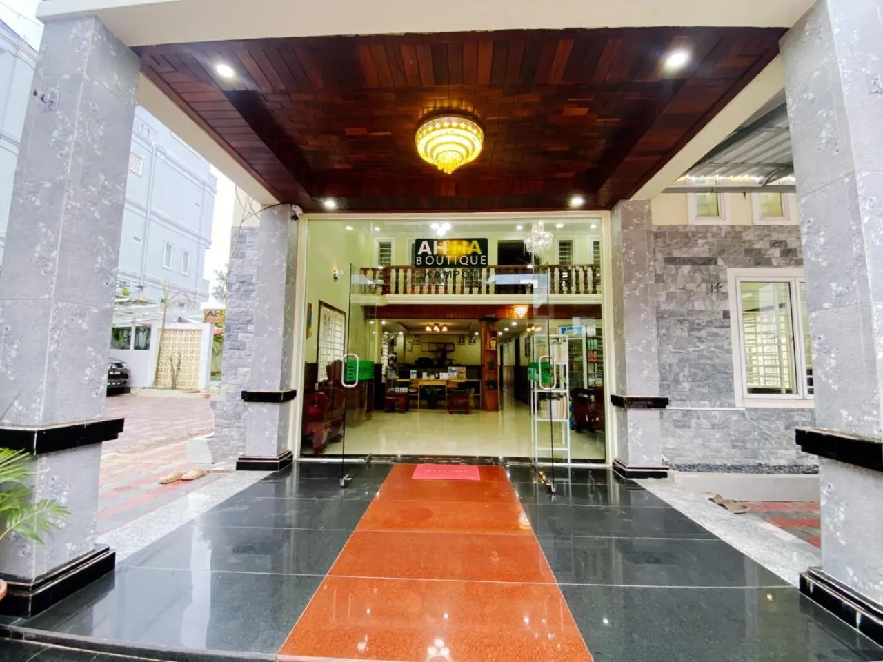 Lobby or reception in AHHA Boutique Kampot