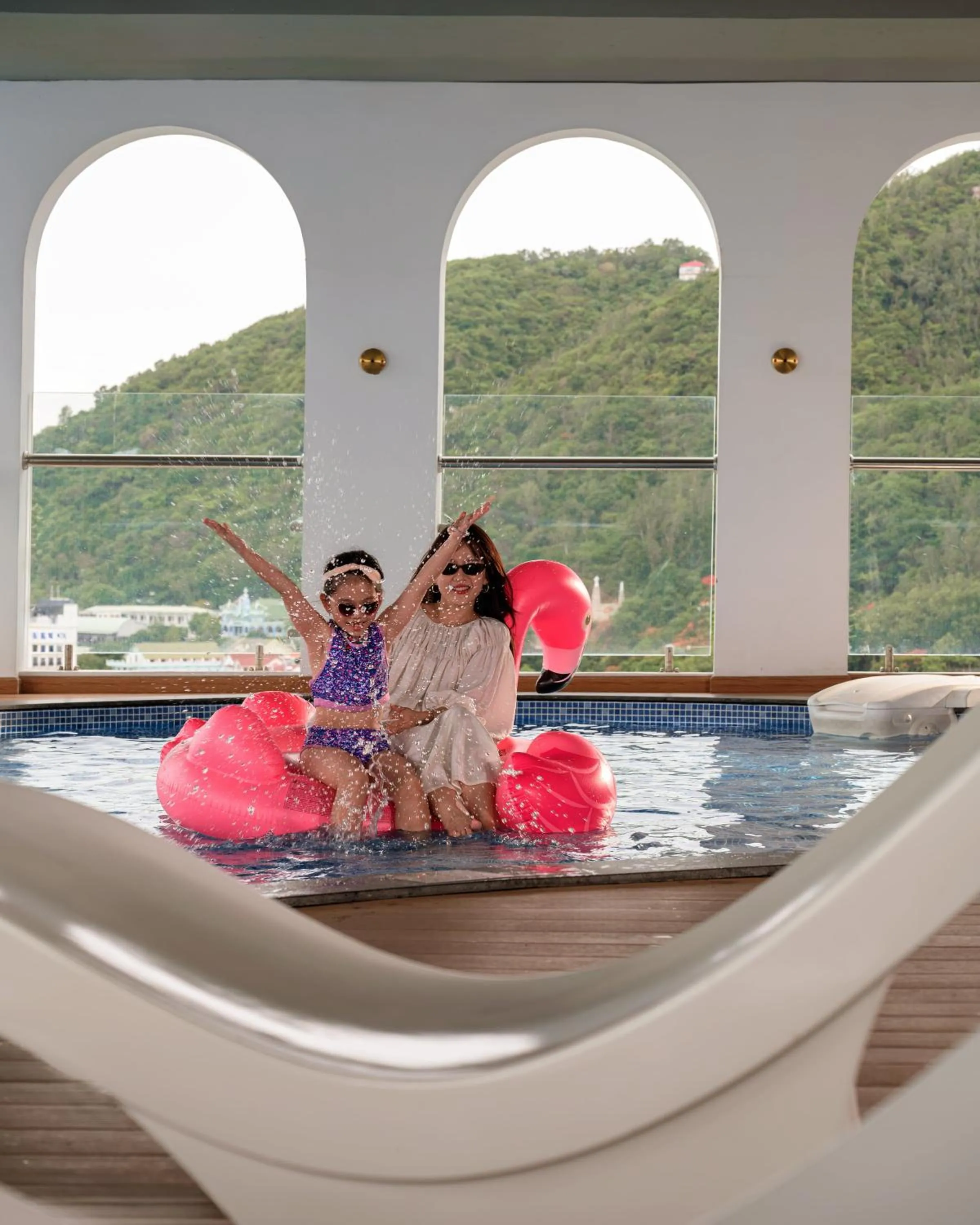 Swimming pool in OYSTER BAY HOTEL VUNG TAU