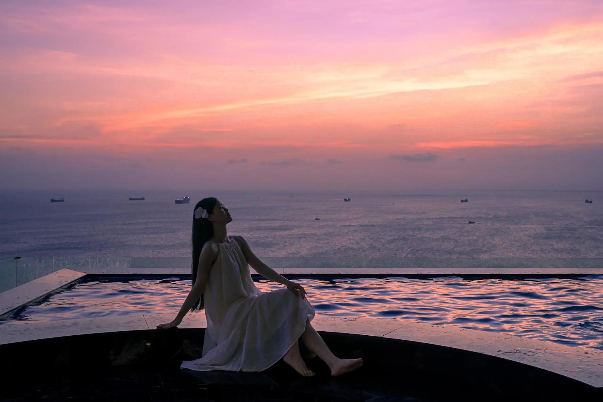 Swimming pool in OYSTER BAY HOTEL VUNG TAU