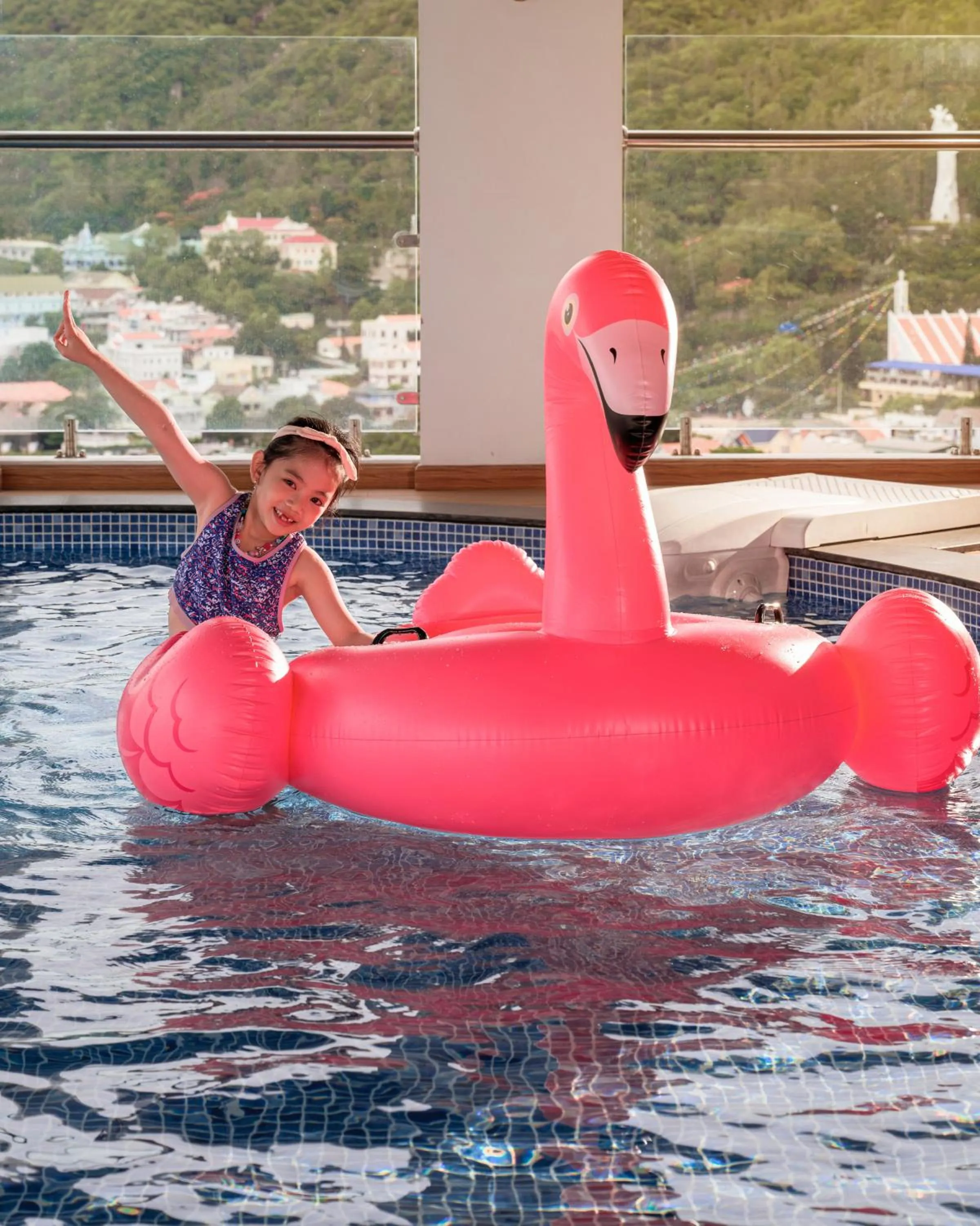 Swimming pool in OYSTER BAY HOTEL VUNG TAU