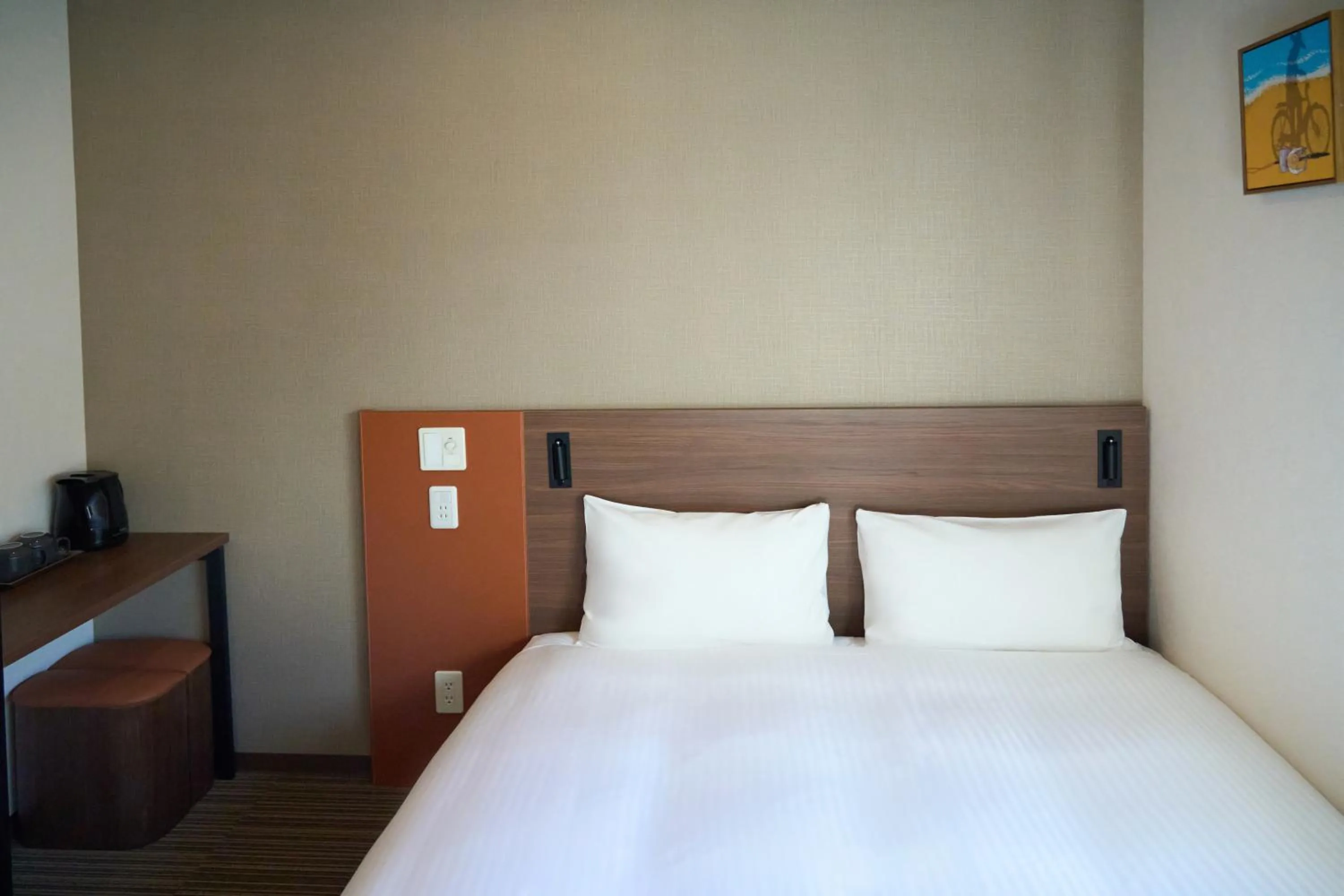 Bedroom, Bed in Nplus HOTEL Tokyo Nihonbashi