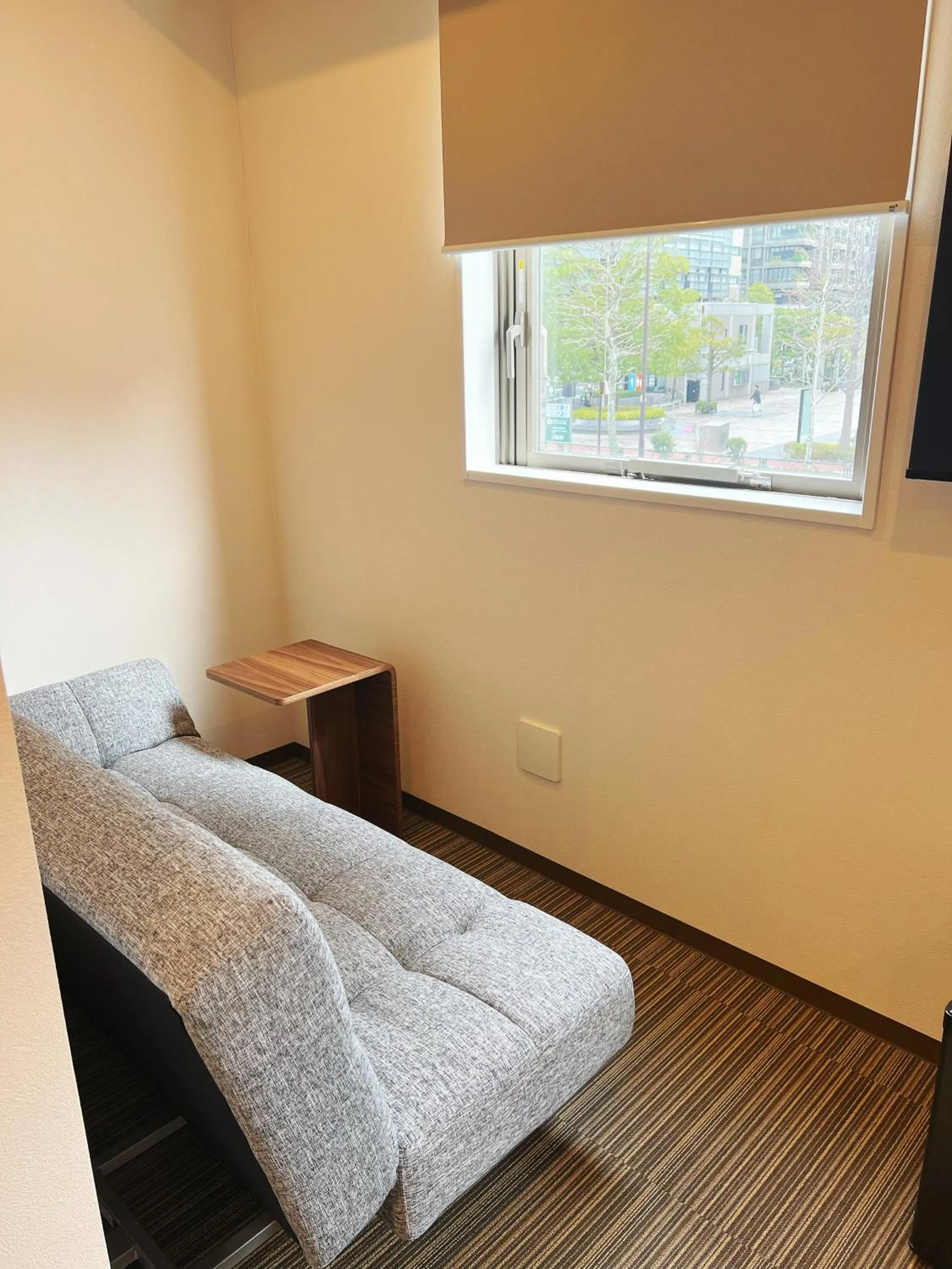 Seating area in Nplus HOTEL Tokyo Nihonbashi