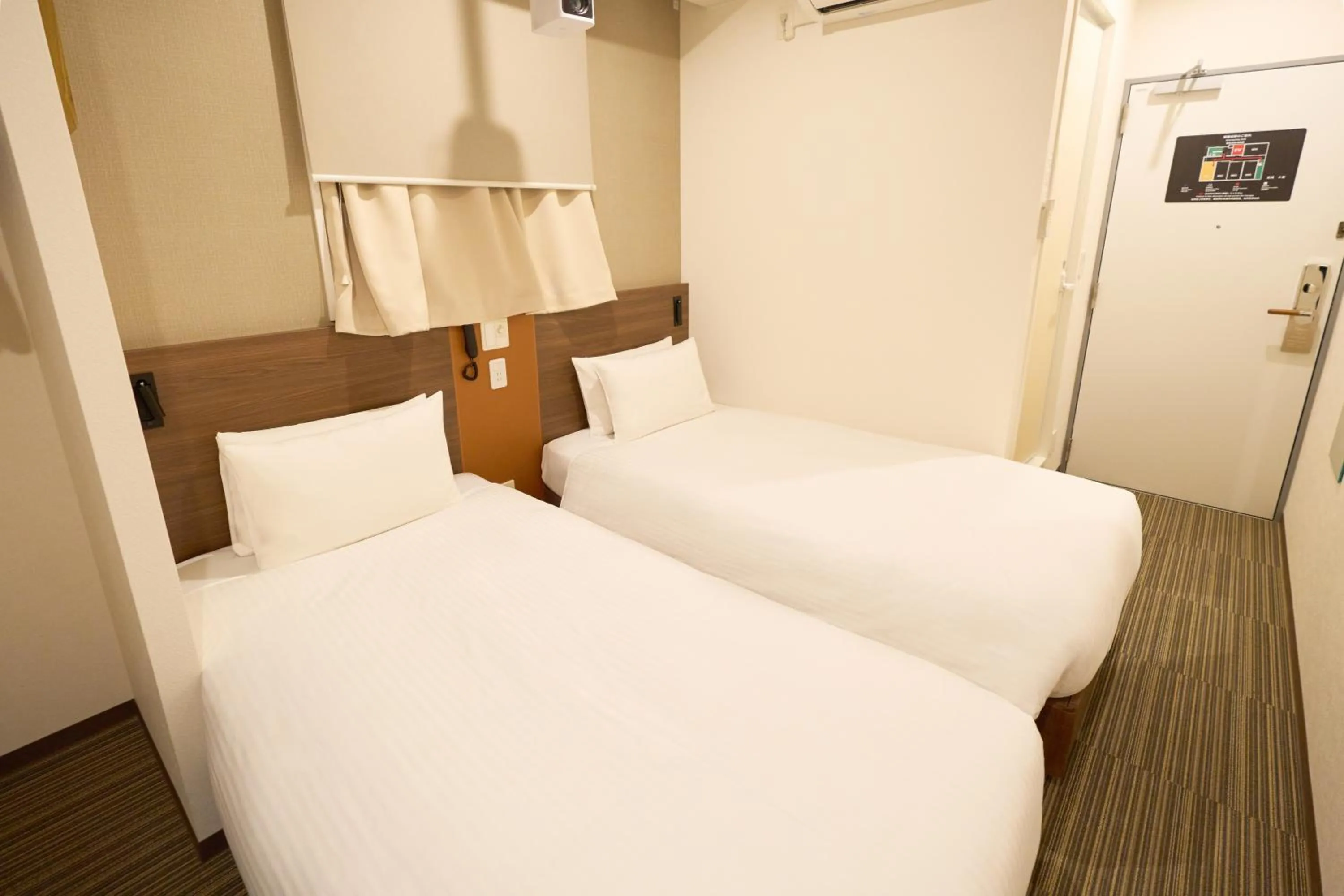 Bed in Nplus HOTEL Tokyo Nihonbashi