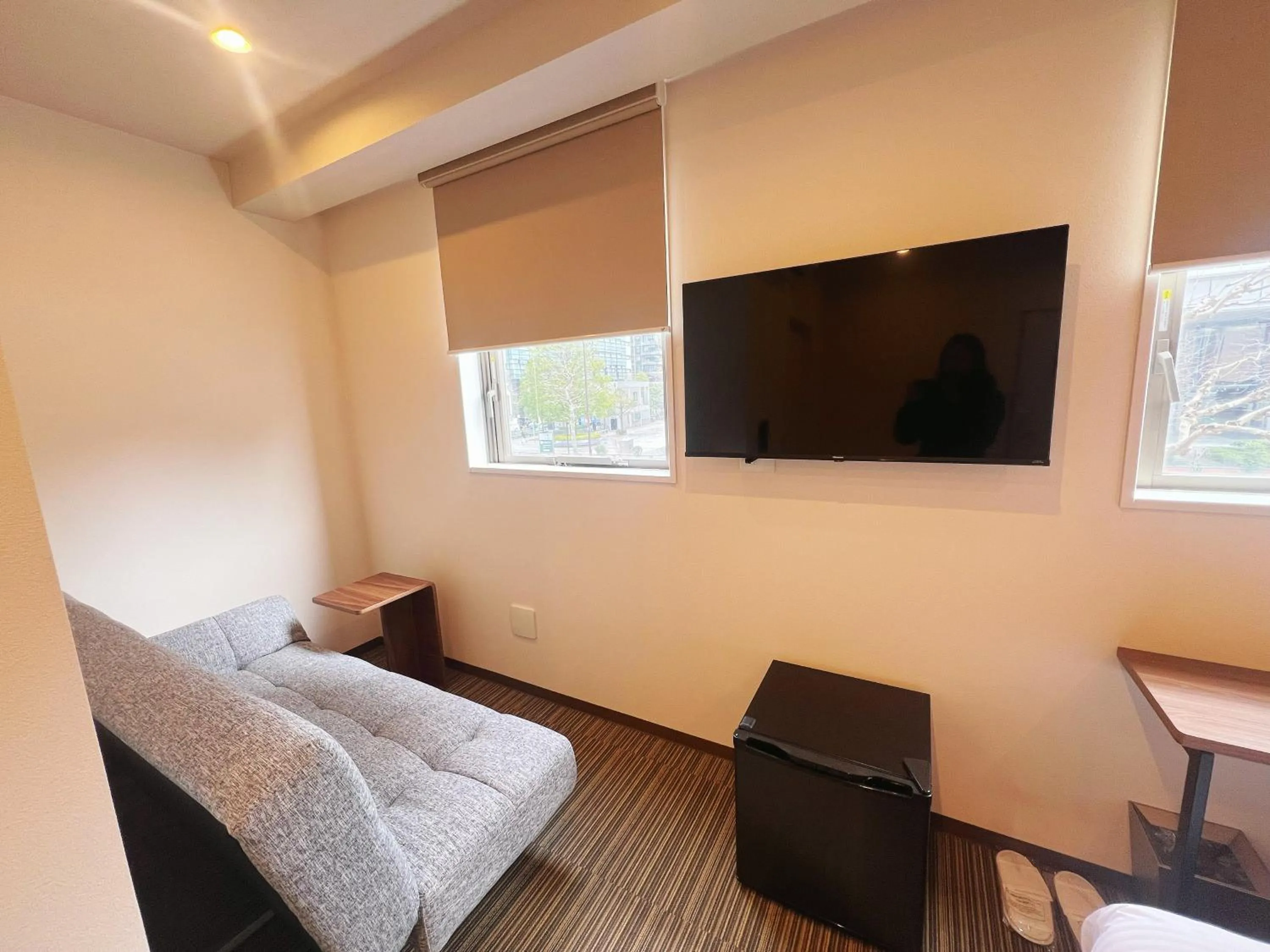 Seating area in Nplus HOTEL Tokyo Nihonbashi