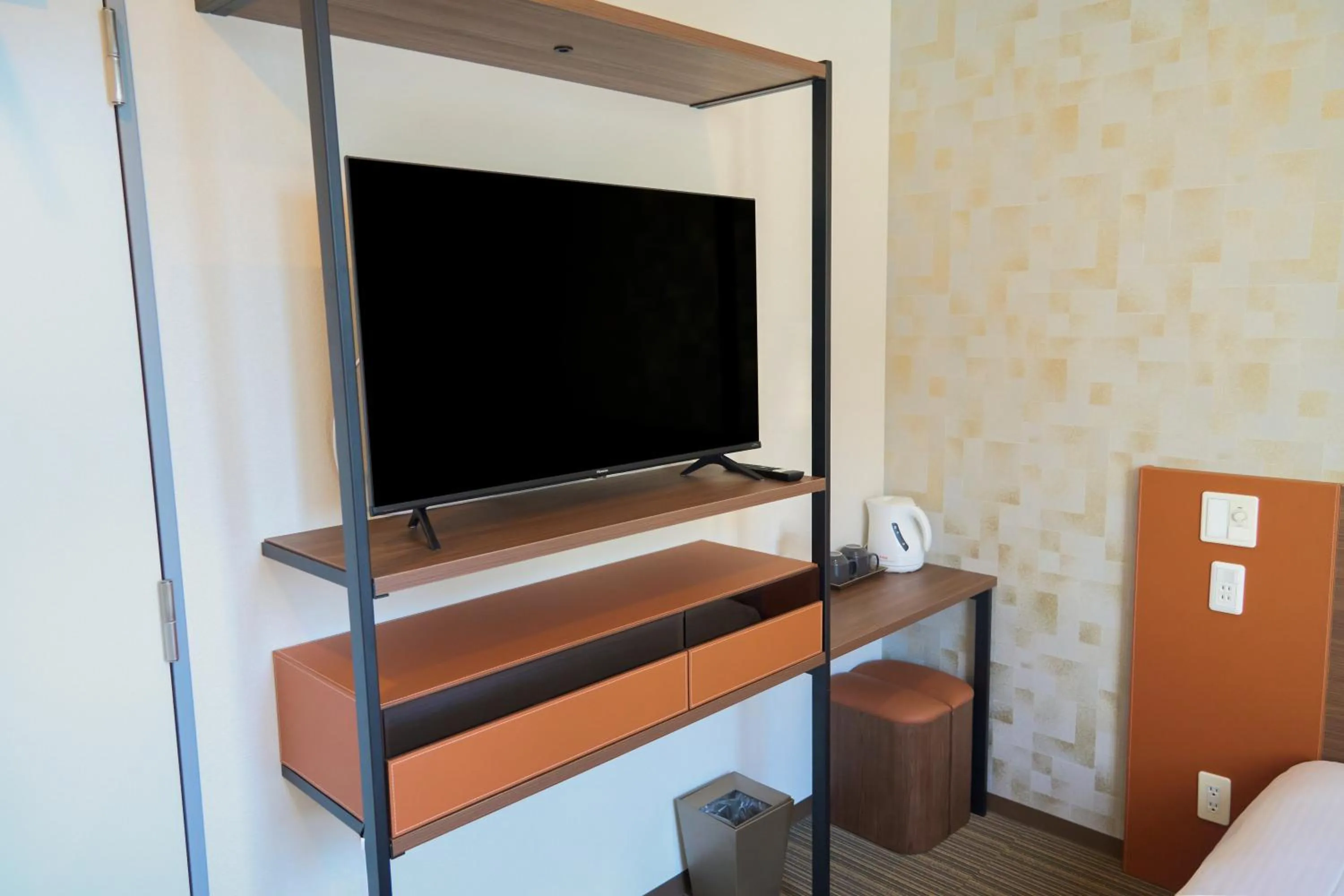 TV and multimedia, Bed in Nplus HOTEL Tokyo Nihonbashi