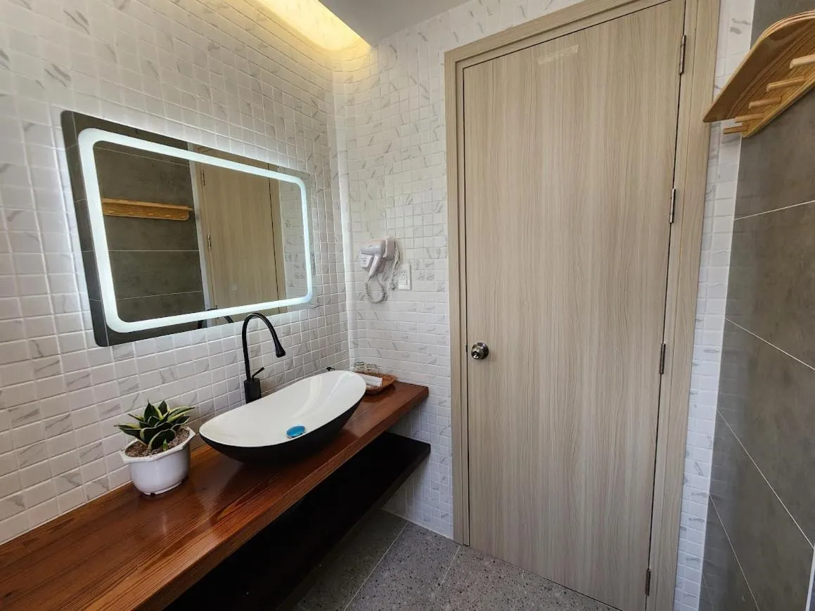 Toilet in LHASA HOTEL - Central hotel in Dalat