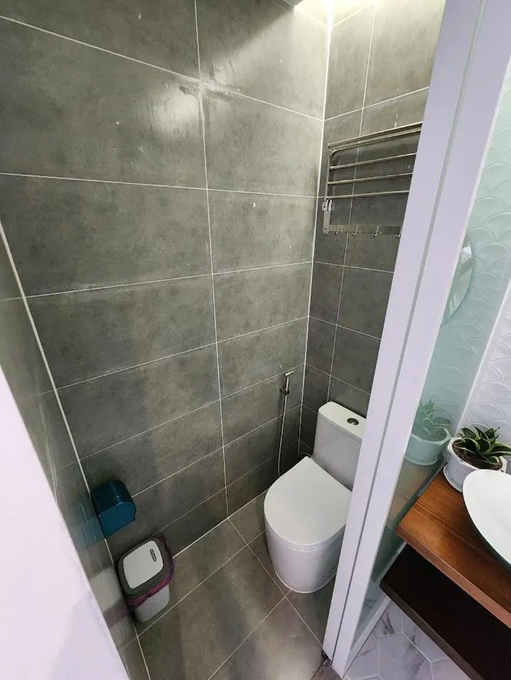 Toilet in LHASA HOTEL - Central hotel in Dalat