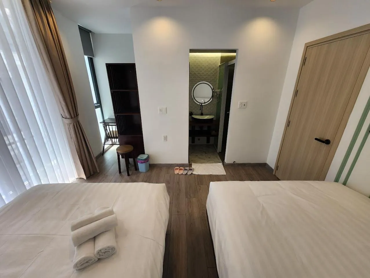 Photo of the whole room, Bed in LHASA HOTEL - Central hotel in Dalat