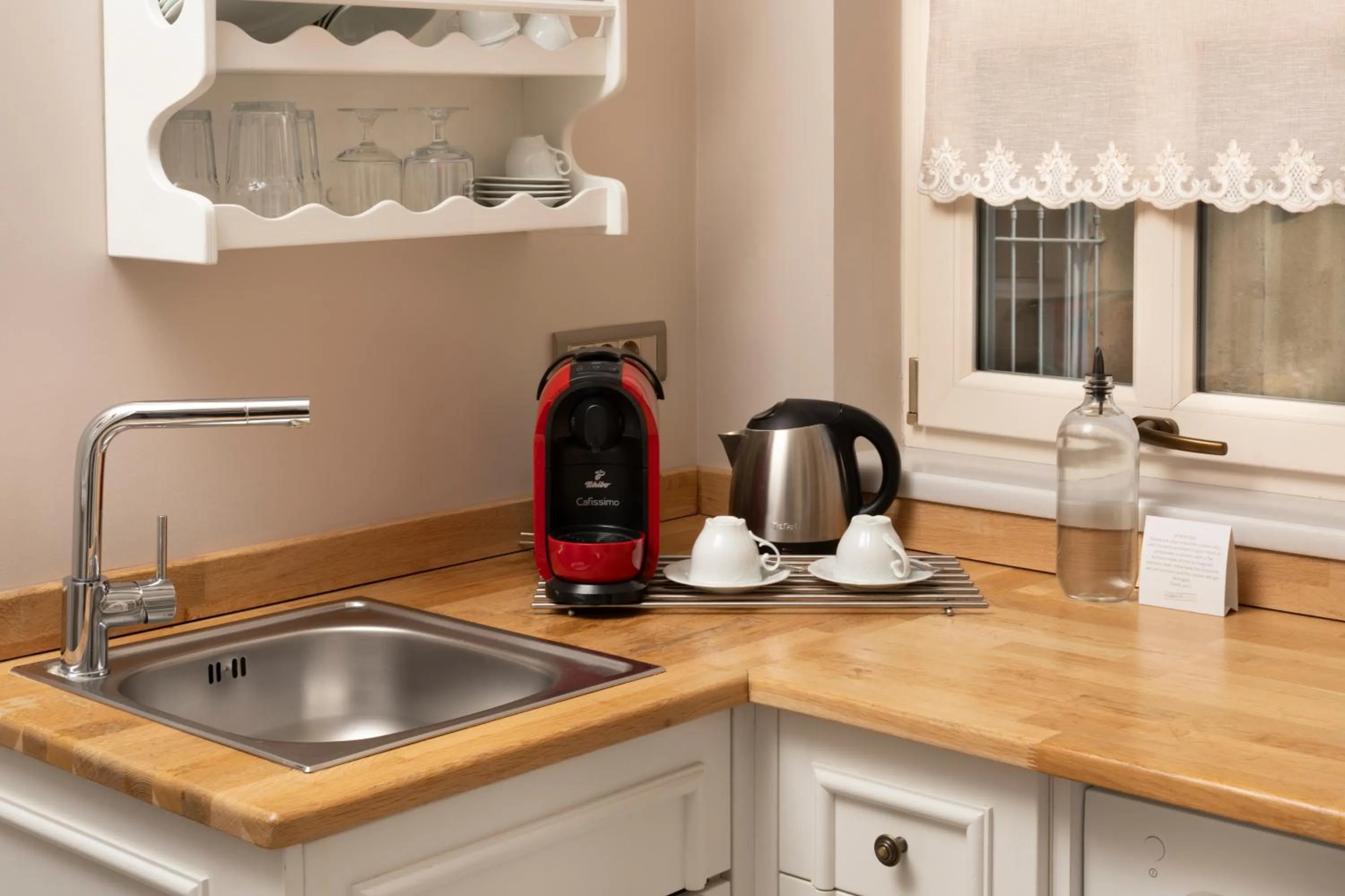 Kitchen or kitchenette in Hammamhane Hotel