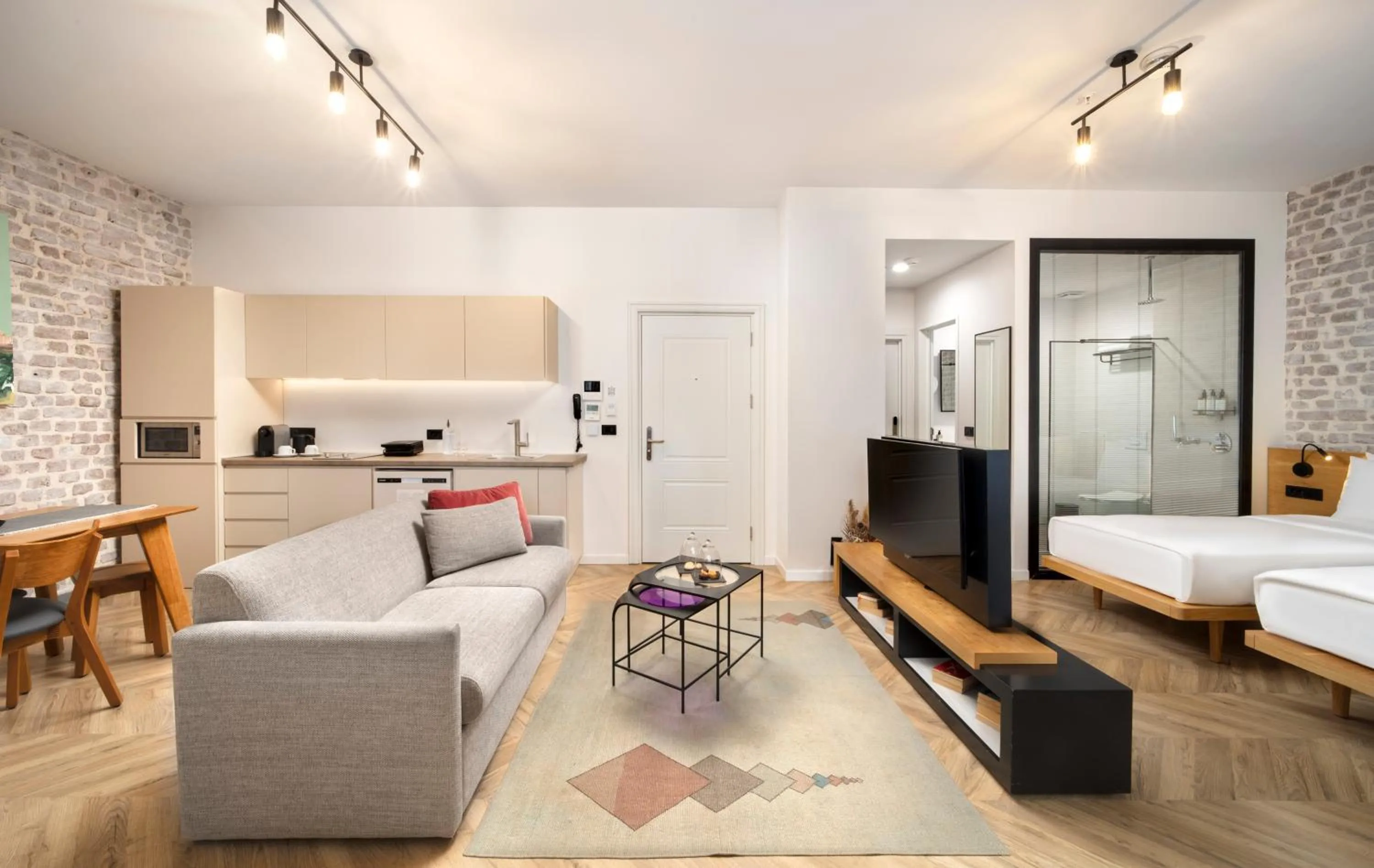 TV and multimedia, Bed in Hammamhane Hotel