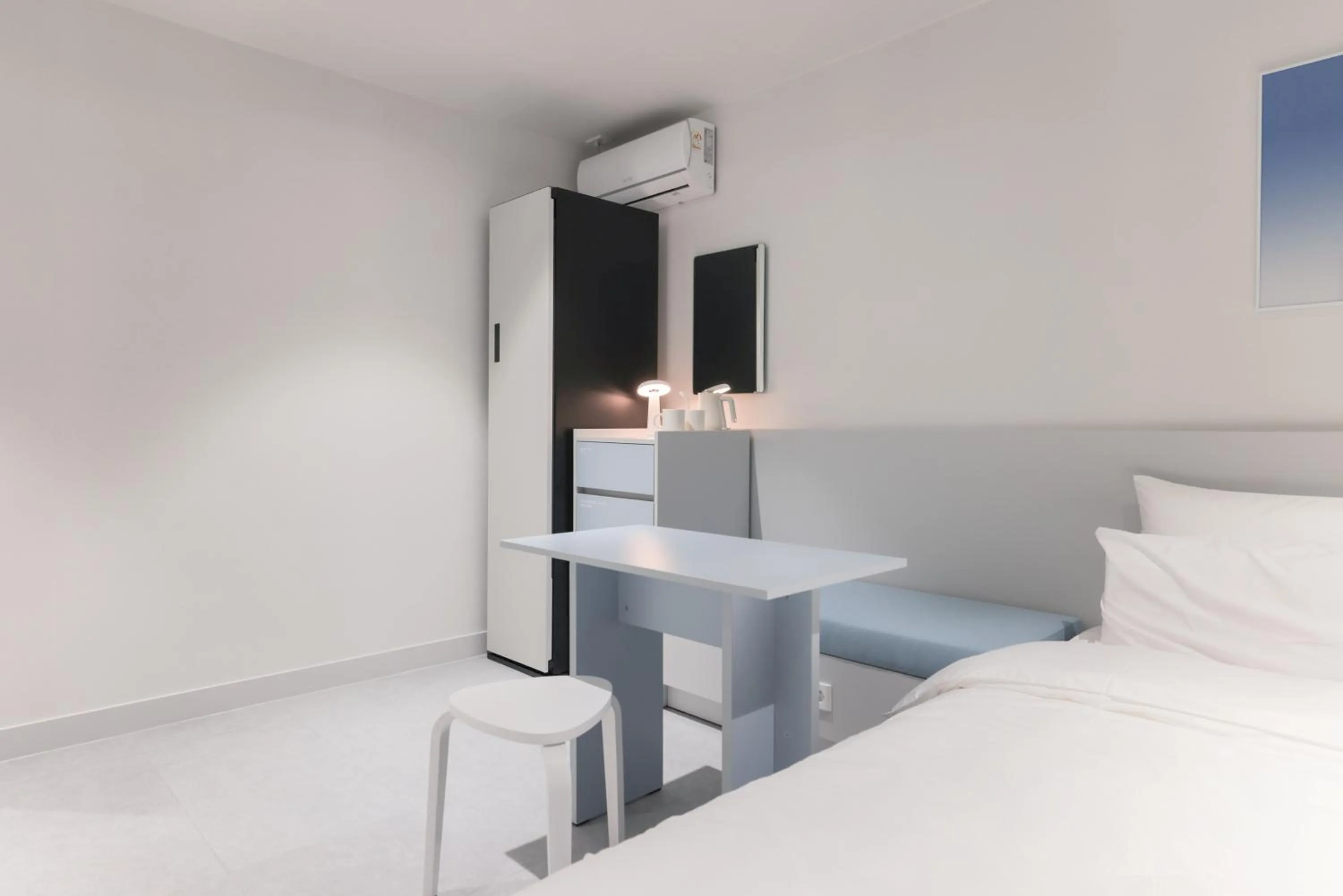 Bed in Aank Air Hotel Daejeon