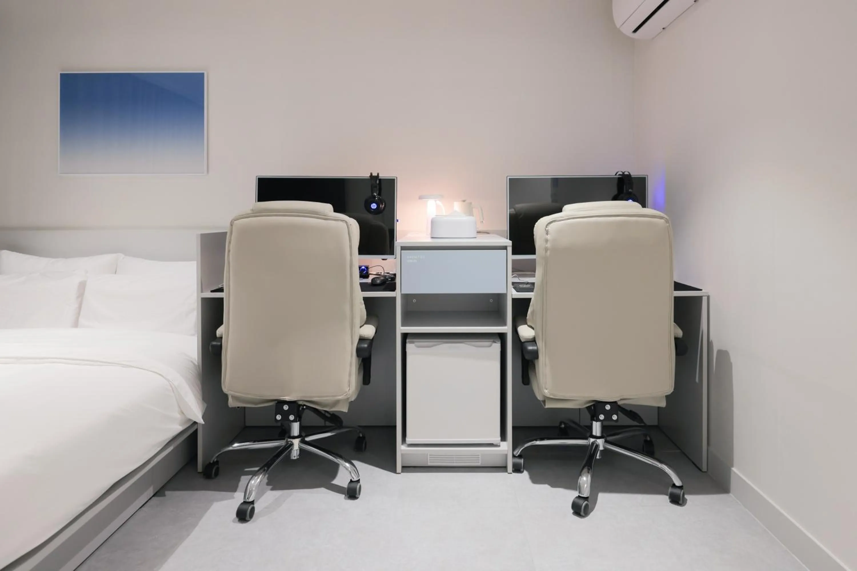 Bed in Aank Air Hotel Daejeon