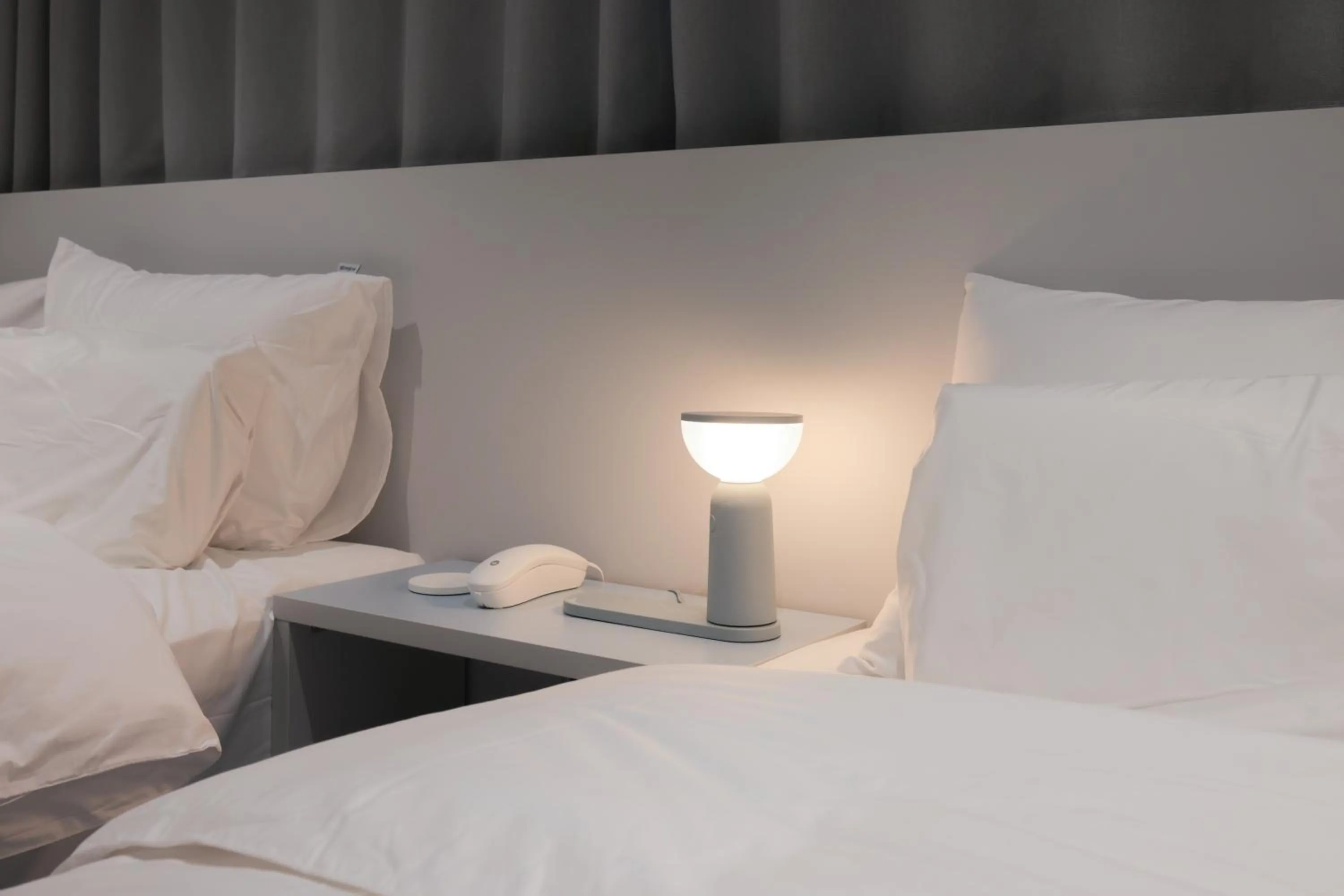 Bed in Aank Air Hotel Daejeon