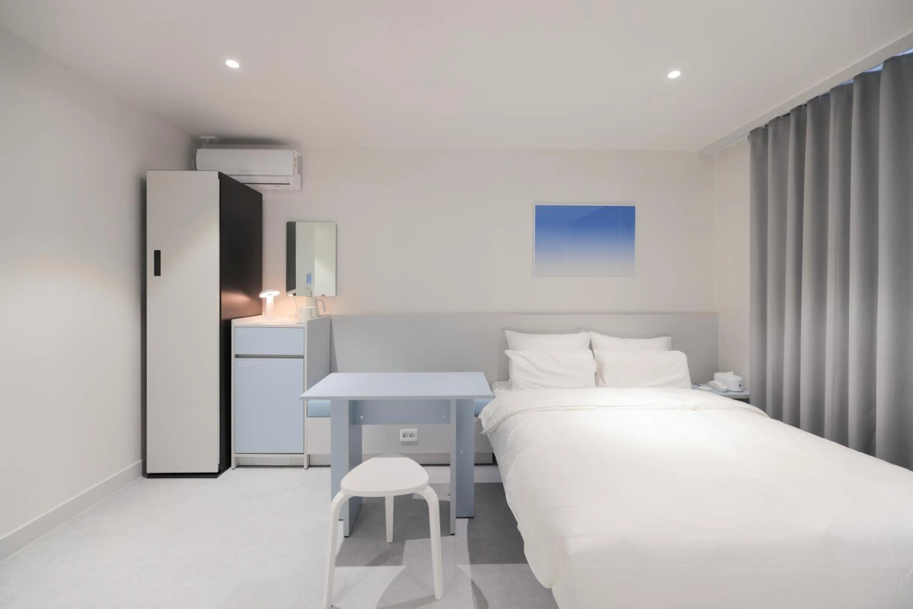 Bed in Aank Air Hotel Daejeon