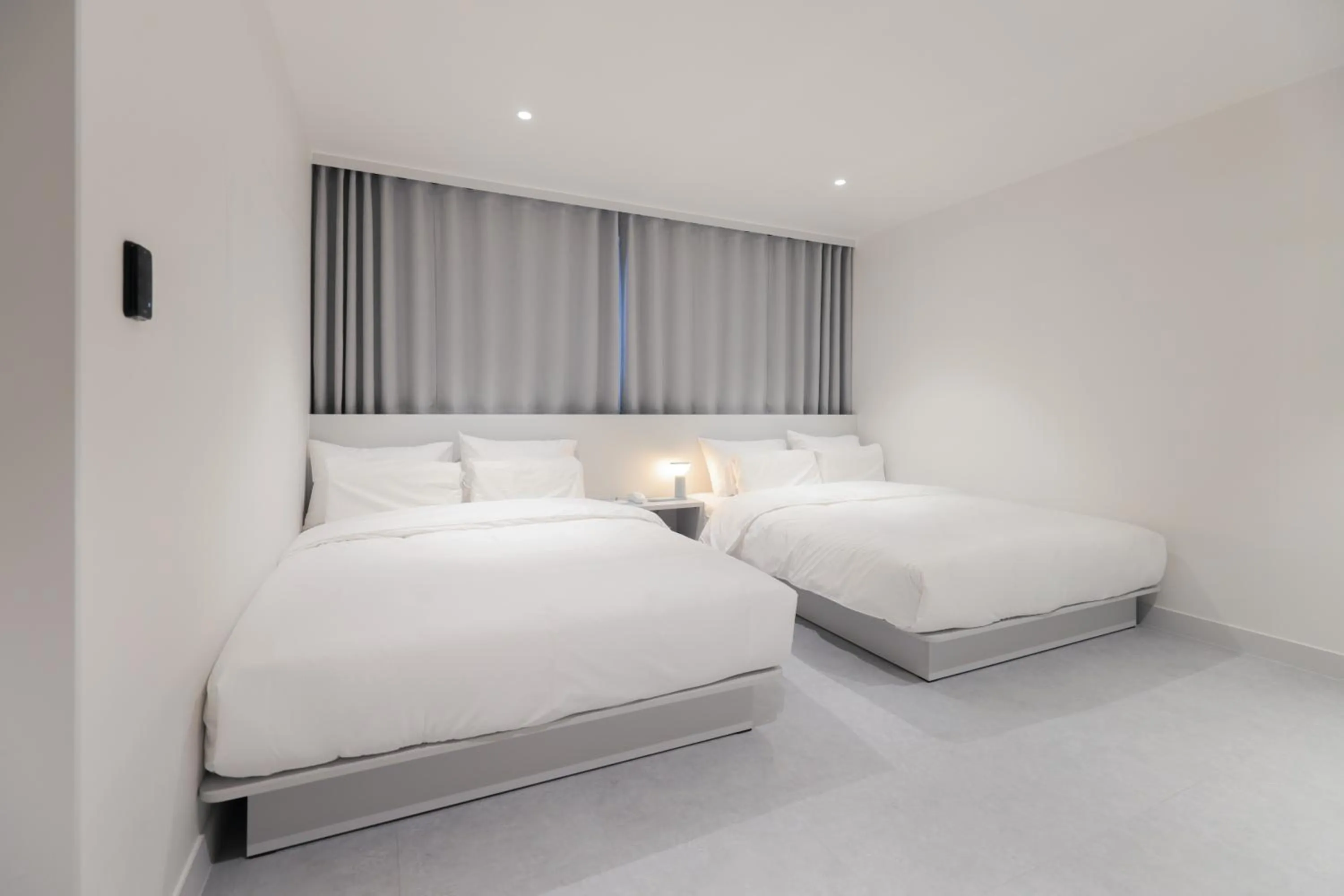 Bed in Aank Air Hotel Daejeon