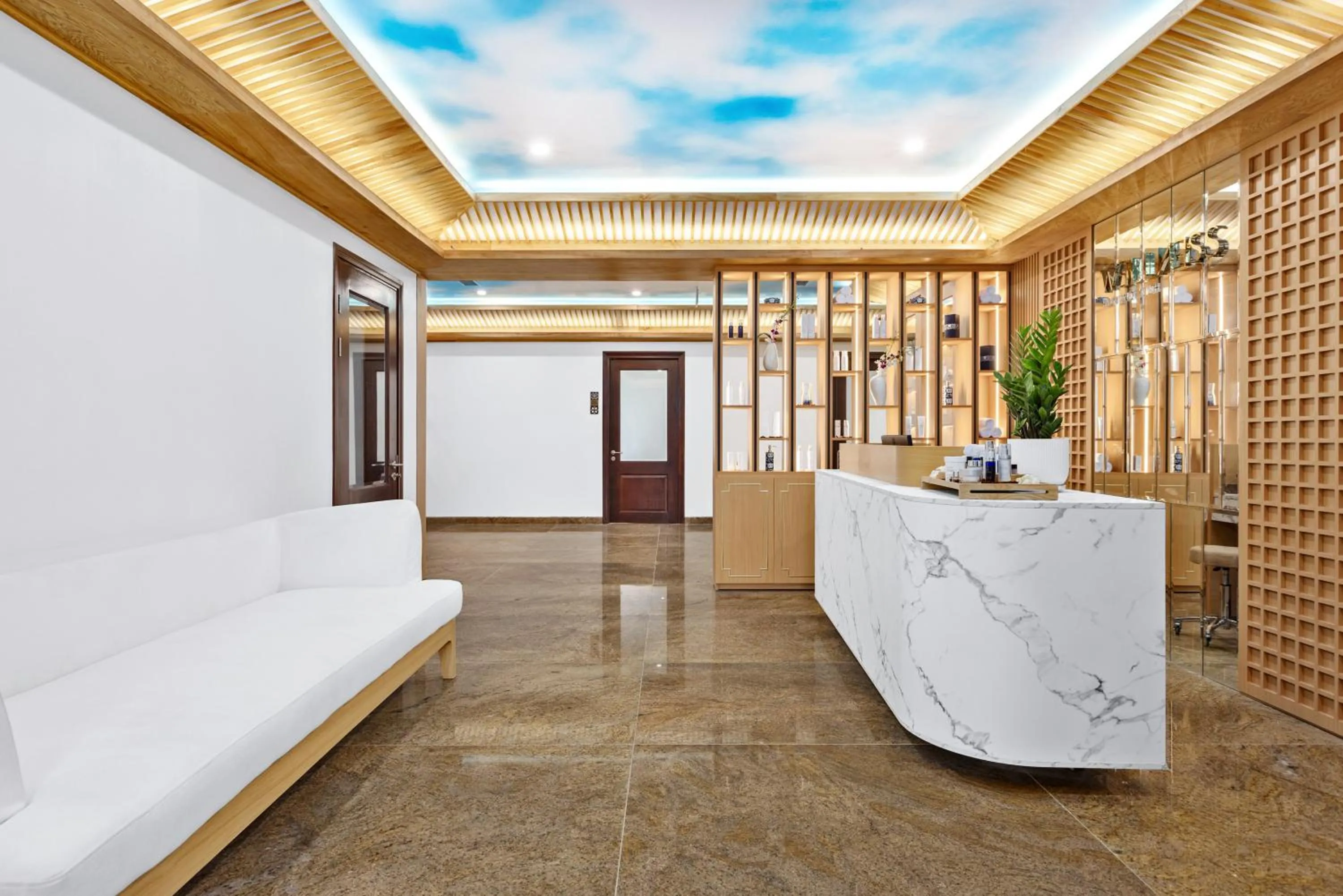 Bed in Wafaifo Resort Hoi An