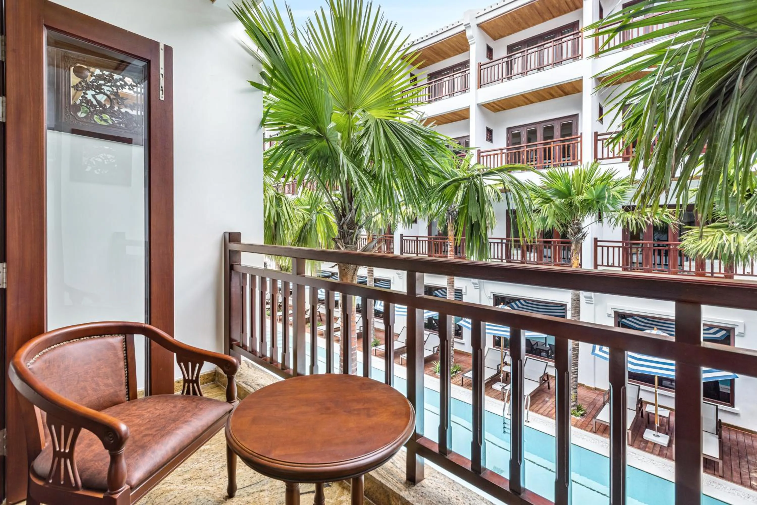 Patio in Wafaifo Resort Hoi An