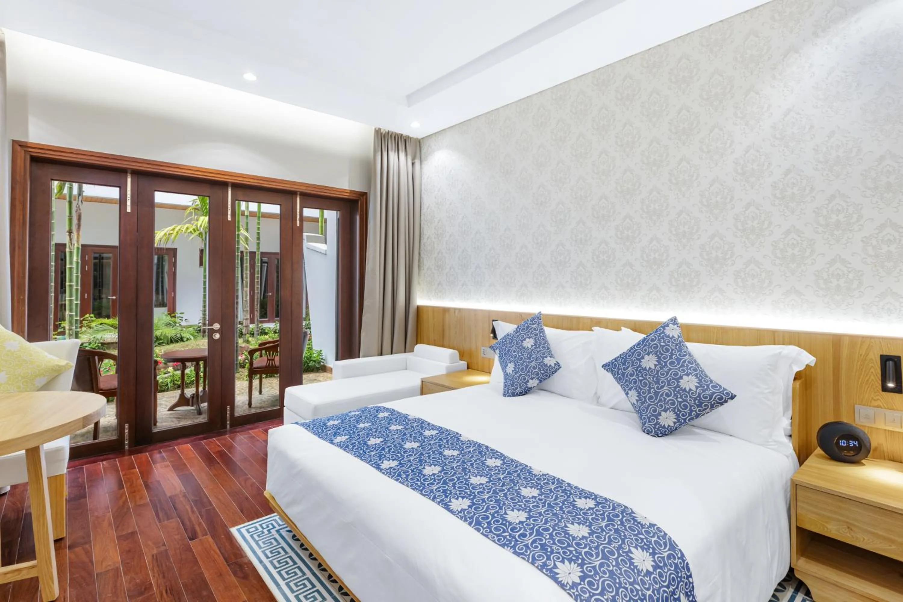 Bed in Wafaifo Resort Hoi An